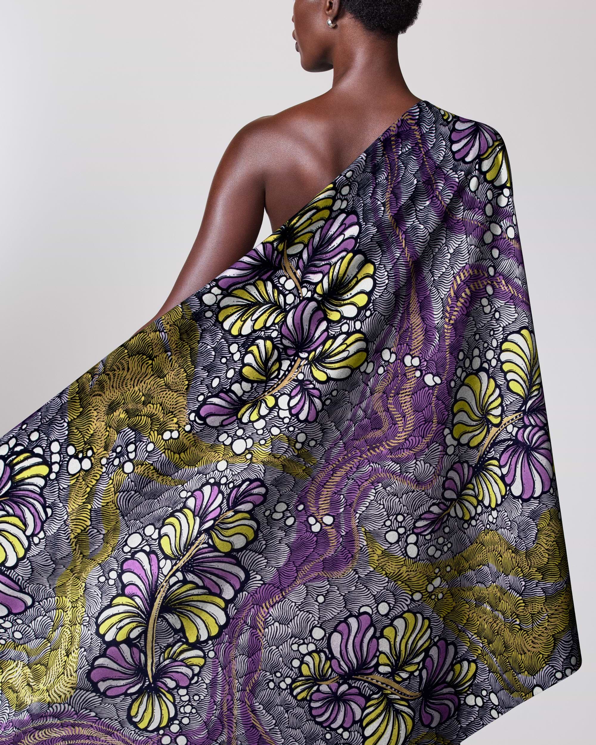 Satin Royal | VLW3532.001 | Gold Embellished