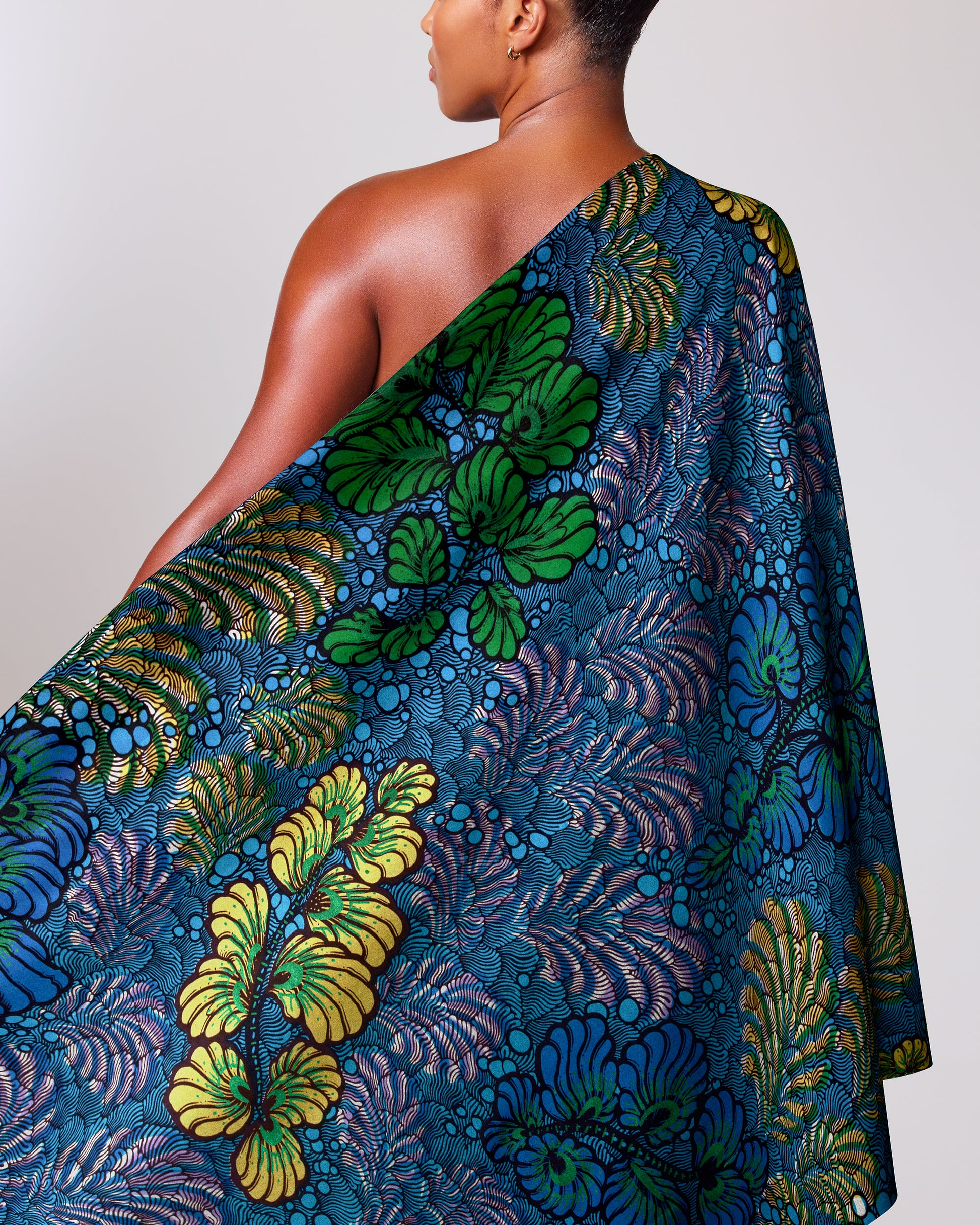 Satin Royal | VLW3532.009 | Emerald Green Embellished