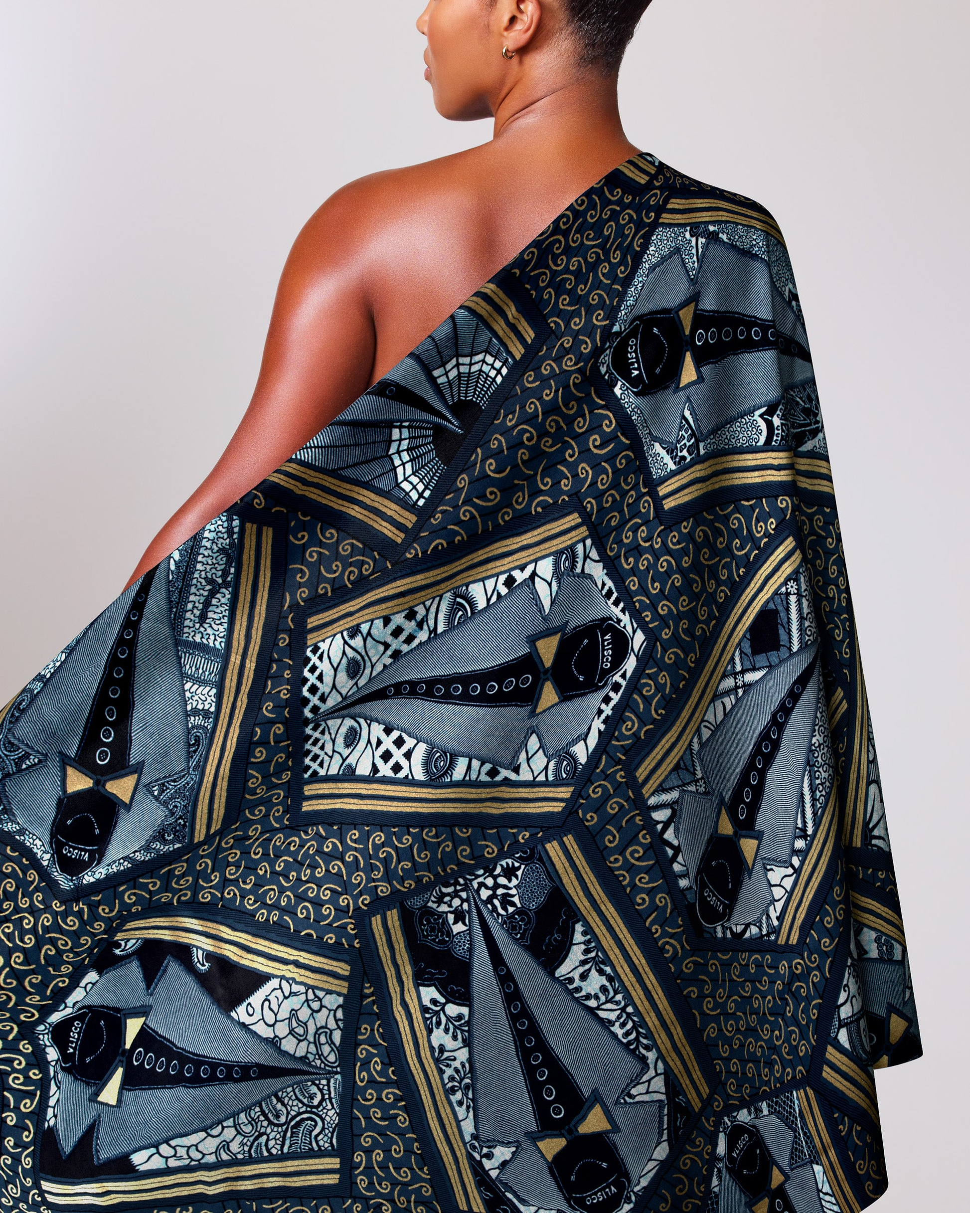 Wax Hollandais | VLW4313.005 | Gold Embellished