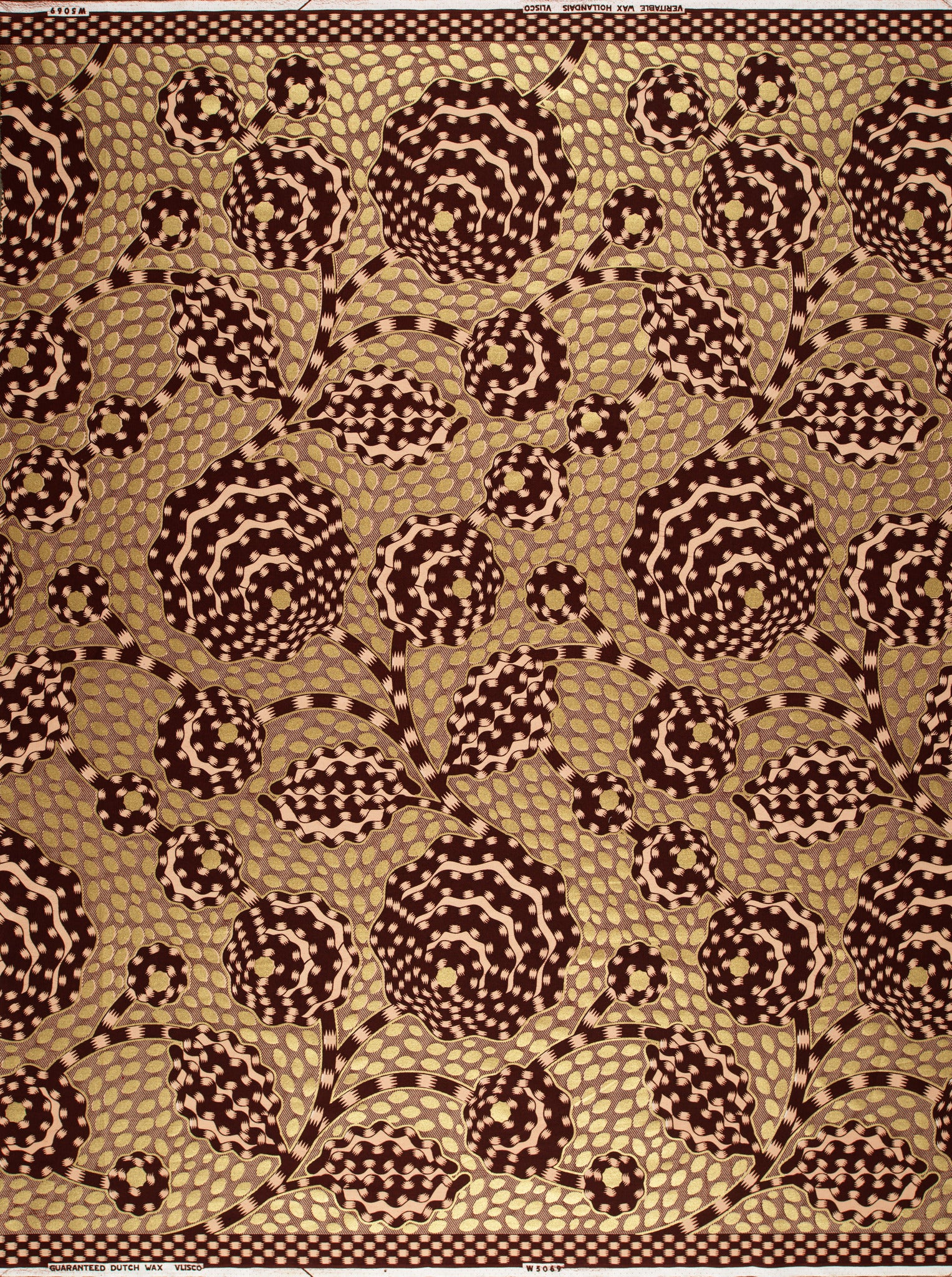 Wax Hollandais | VLW5069.012 | Gold Embellished