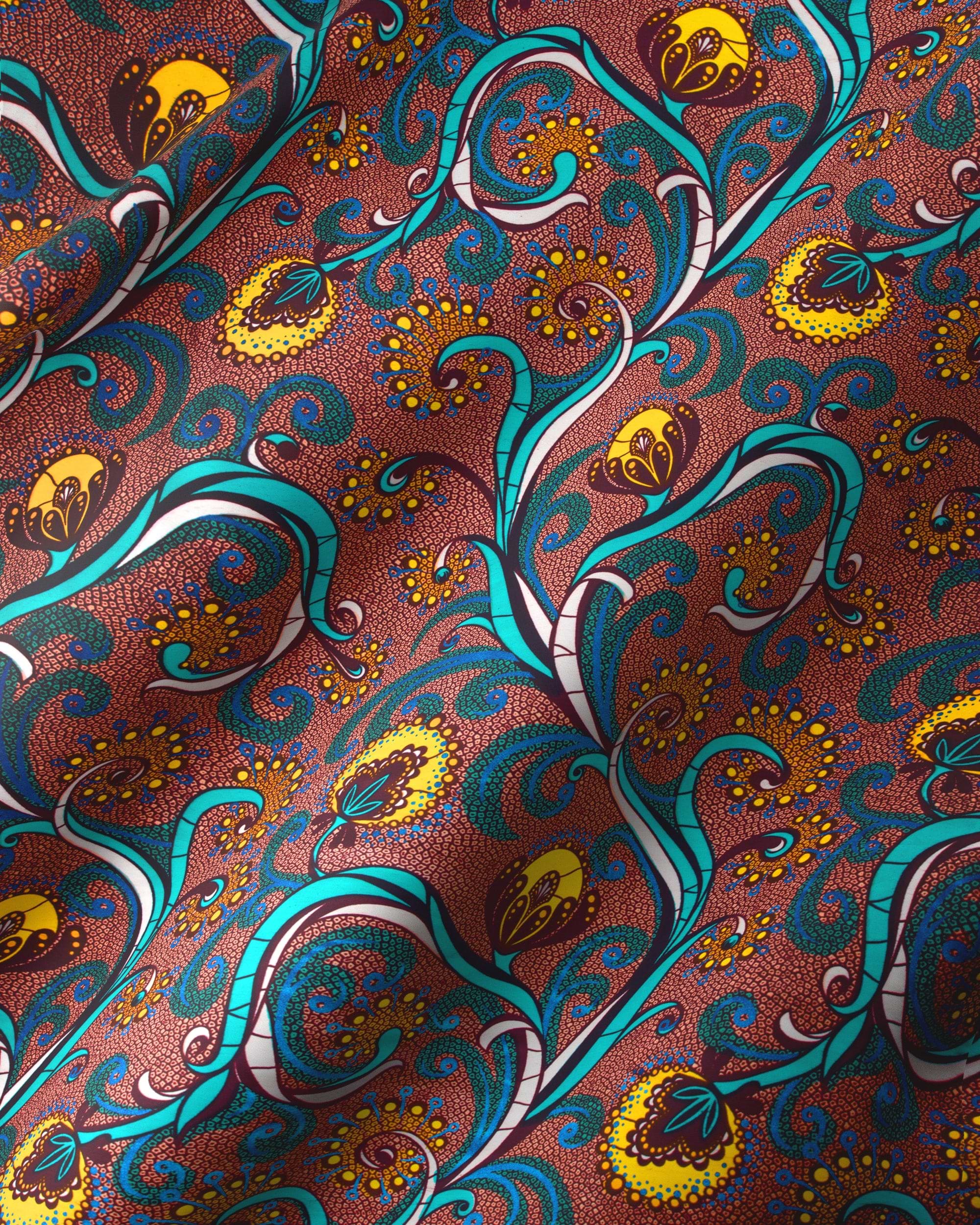 Rich maroon fabric adorned intricate satin royal vlw7064.010
