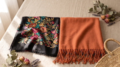 Silk Shawl vs. Pashmina: What's the Difference?
