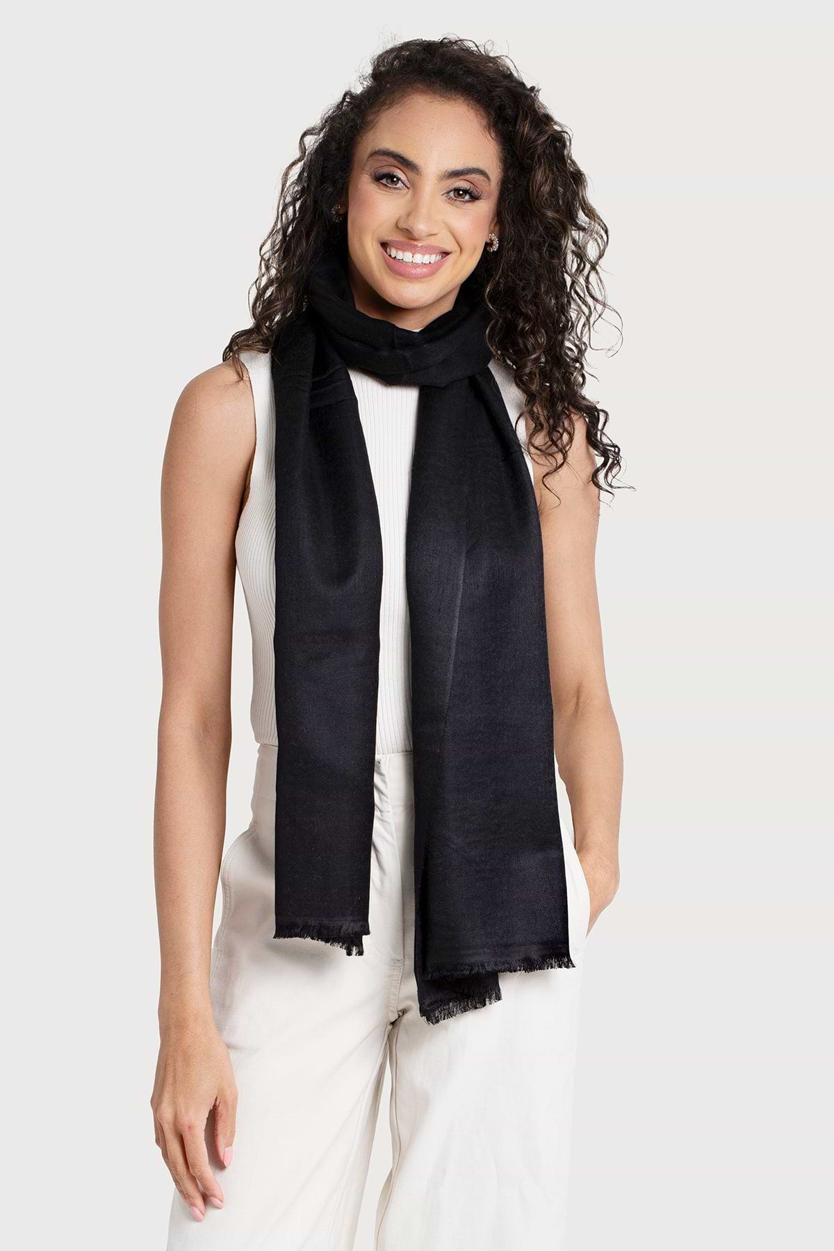 Buy Cashmere Silk Scarf | Saachistyle – SAACHI