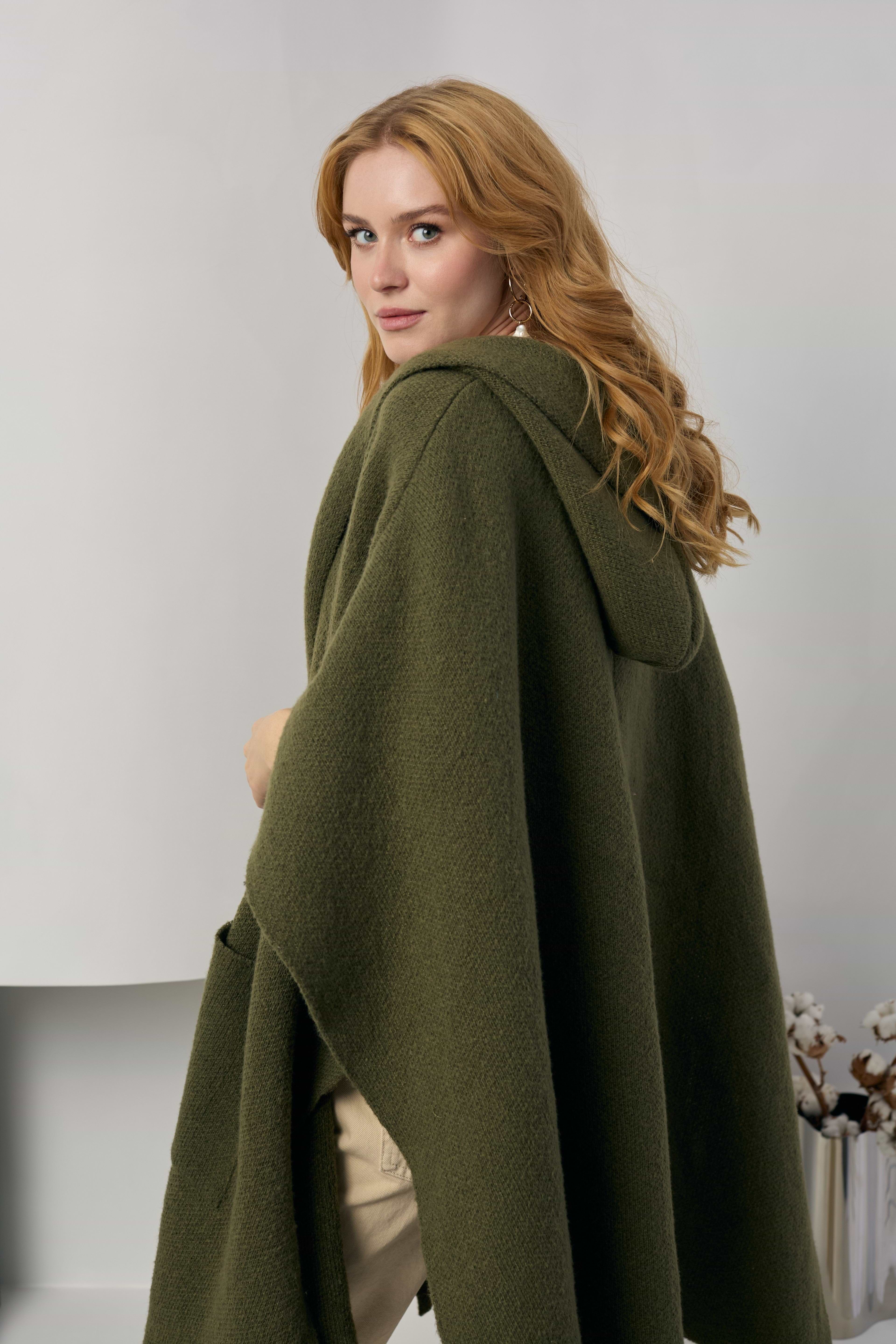 Hooded Oversized Kimono | SAACHI