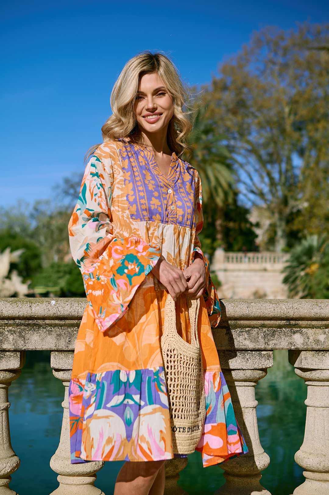 Sunset Tunic Cover Up Dress – SAACHI