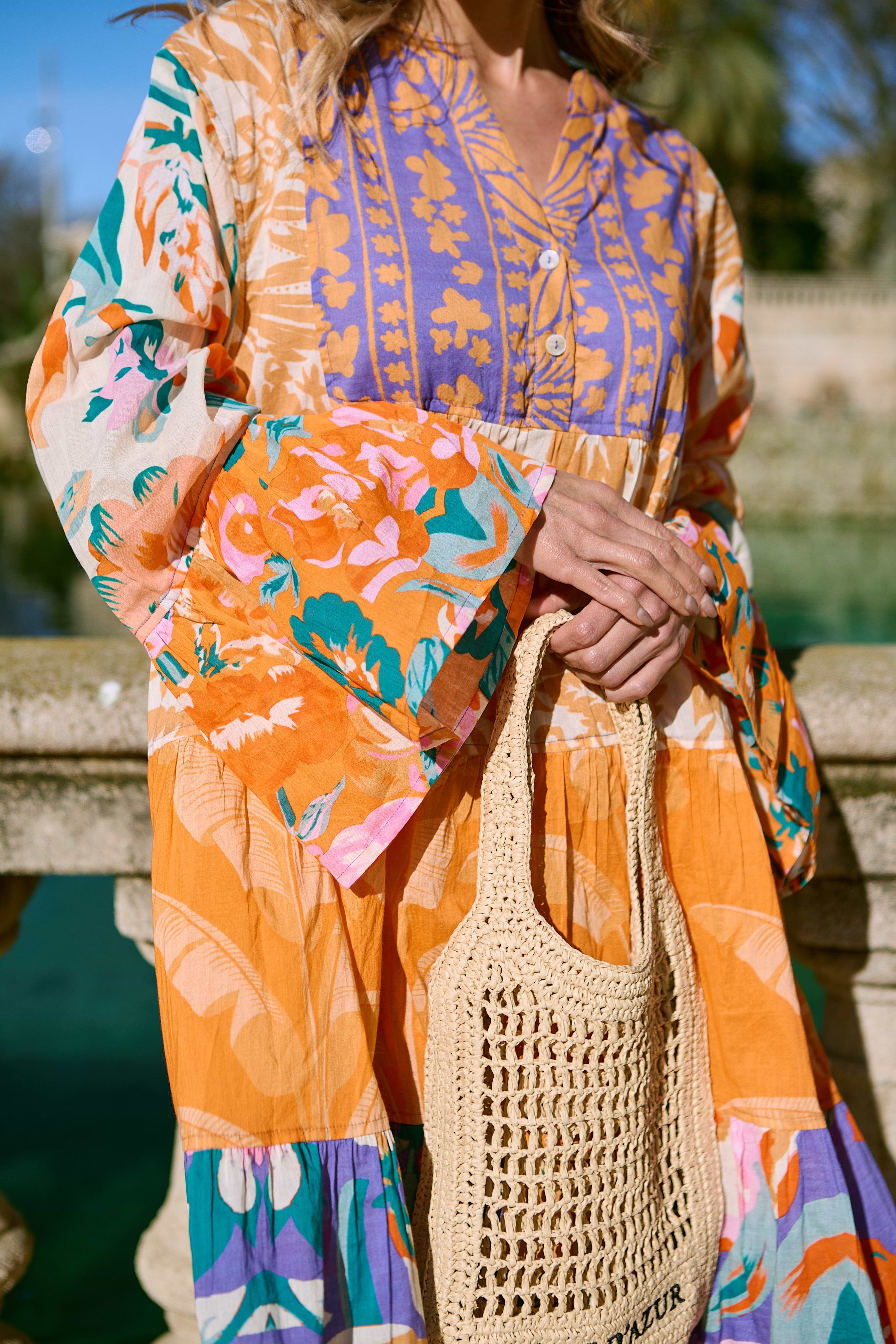 Sunset Tunic Cover Up Dress – SAACHI