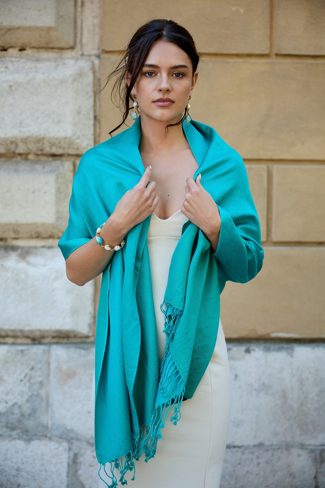 Pashmina Satin Scarf Multi