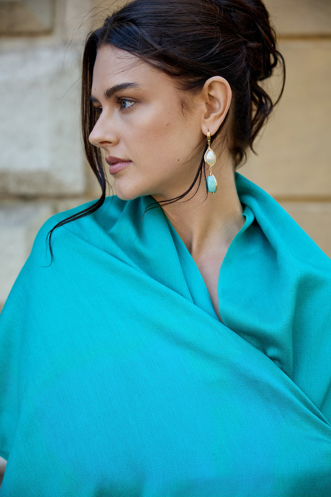 Pashmina Satin Scarf Multi