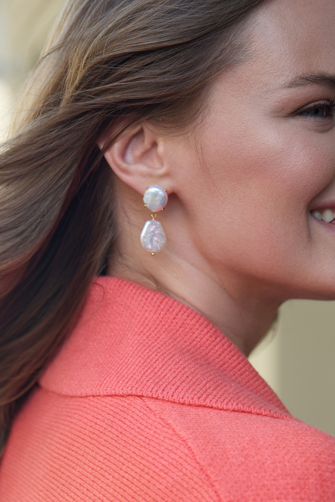 Freshwater Pearl Drop Earrings