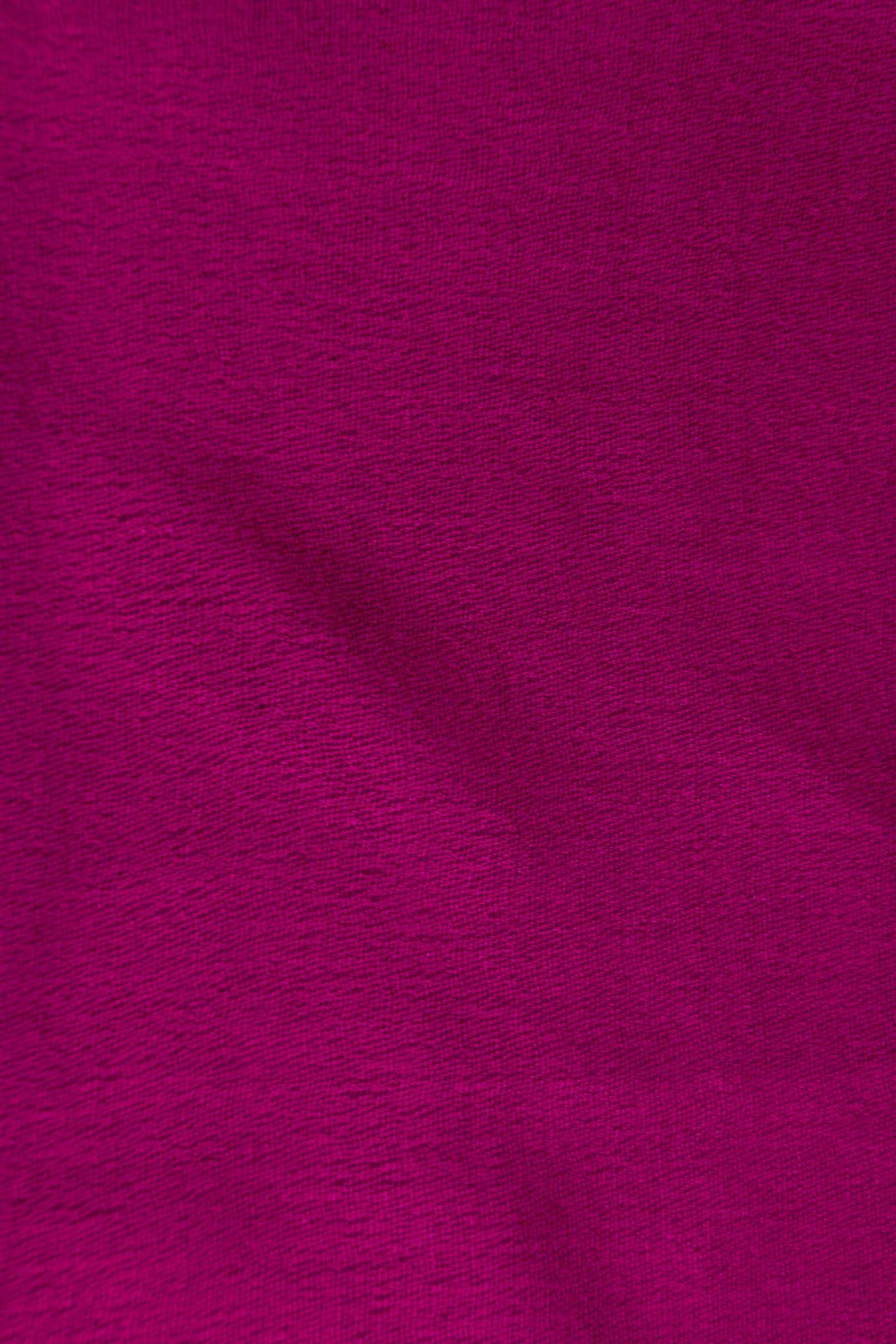 Cashmere Fringe Wrap Scarf Medium Violetred