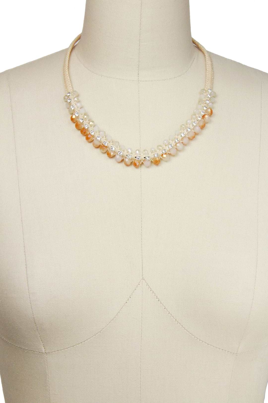 Gabrielle Necklace Peach