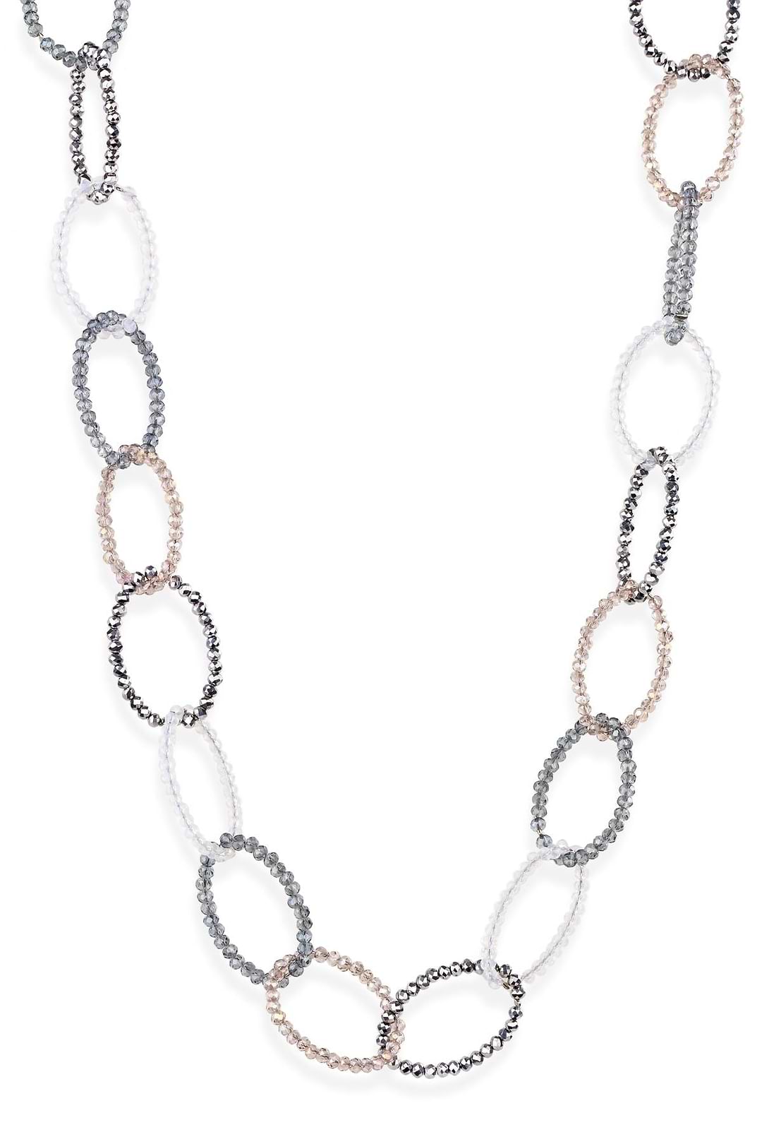Sampark Oval Linked Collar Necklace