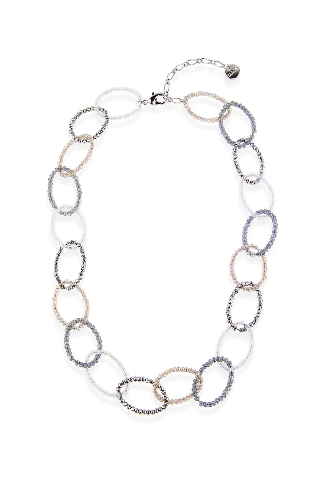 Sampark Oval Linked Collar Necklace