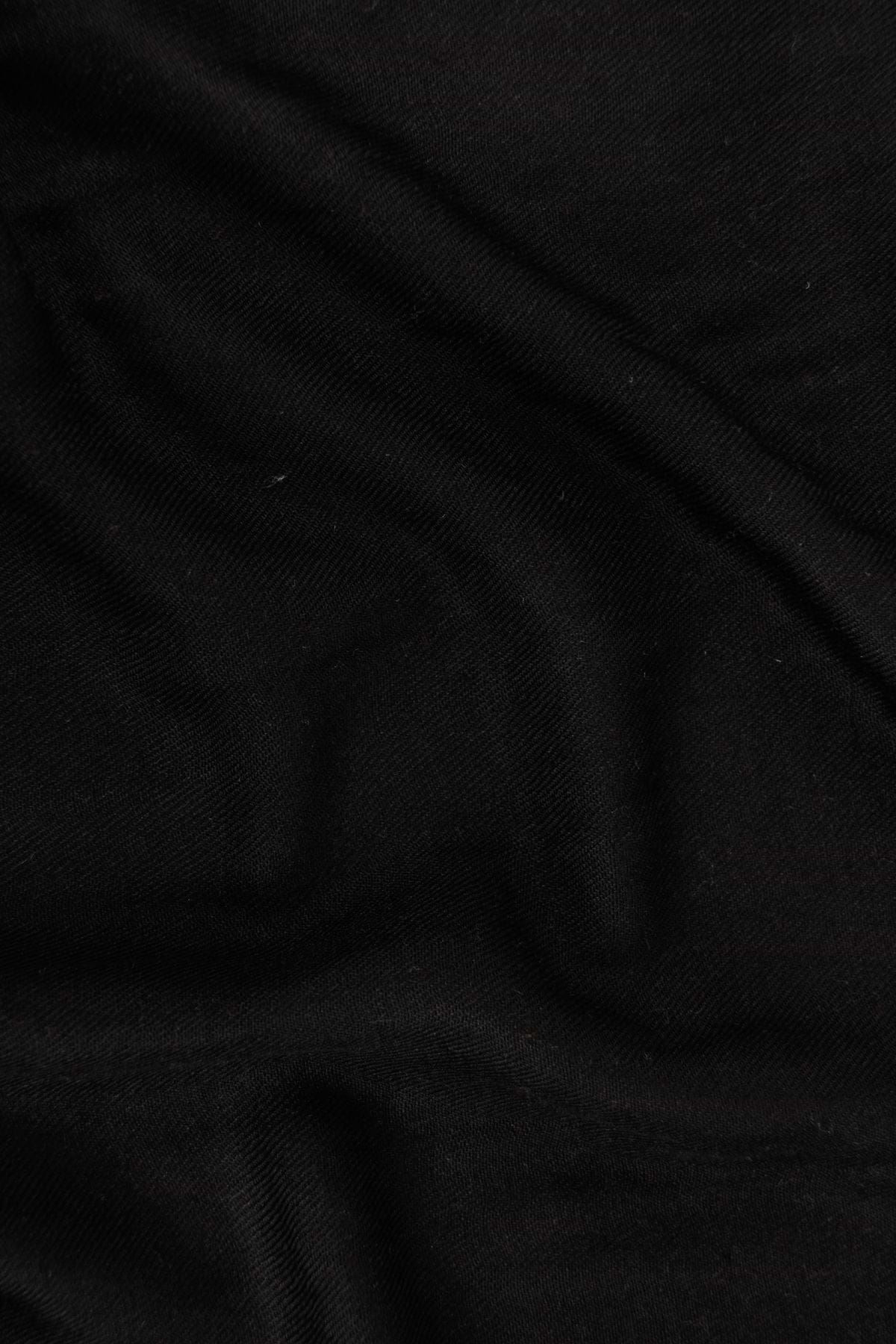 Cashmere Silk Scarf Black