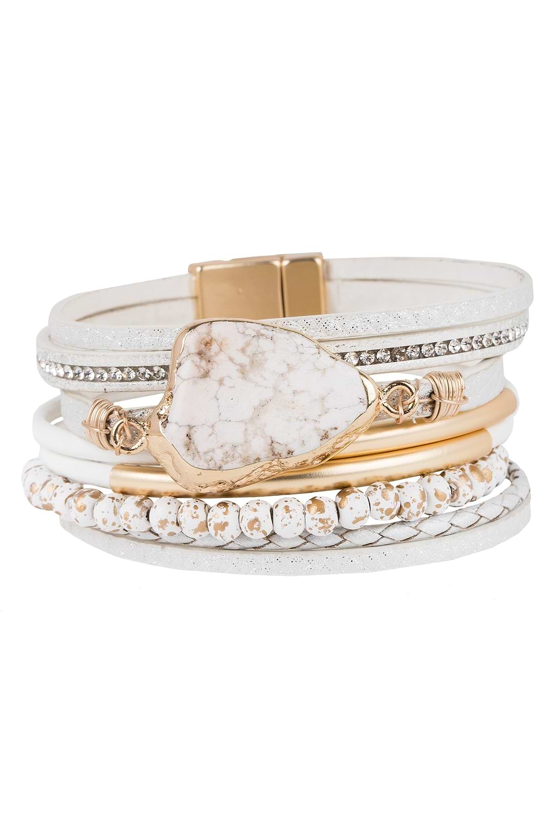 Aria Bracelet - White