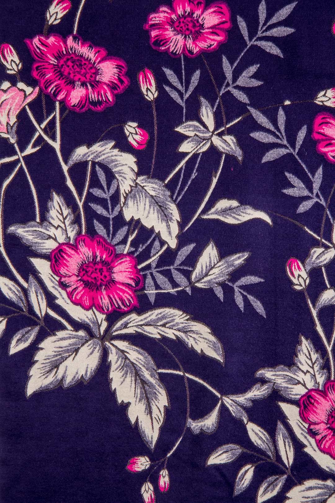 Floral Reversible Scarf - Pale Violetred