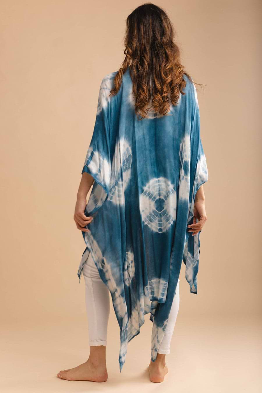 Tie Dye Ruana | 100% Viscose | SAACHI