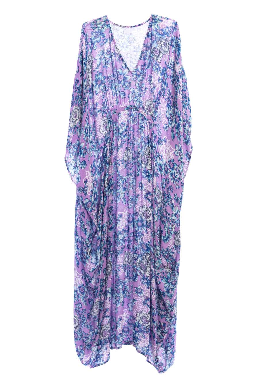 Floral Kaftan Maxi Dress