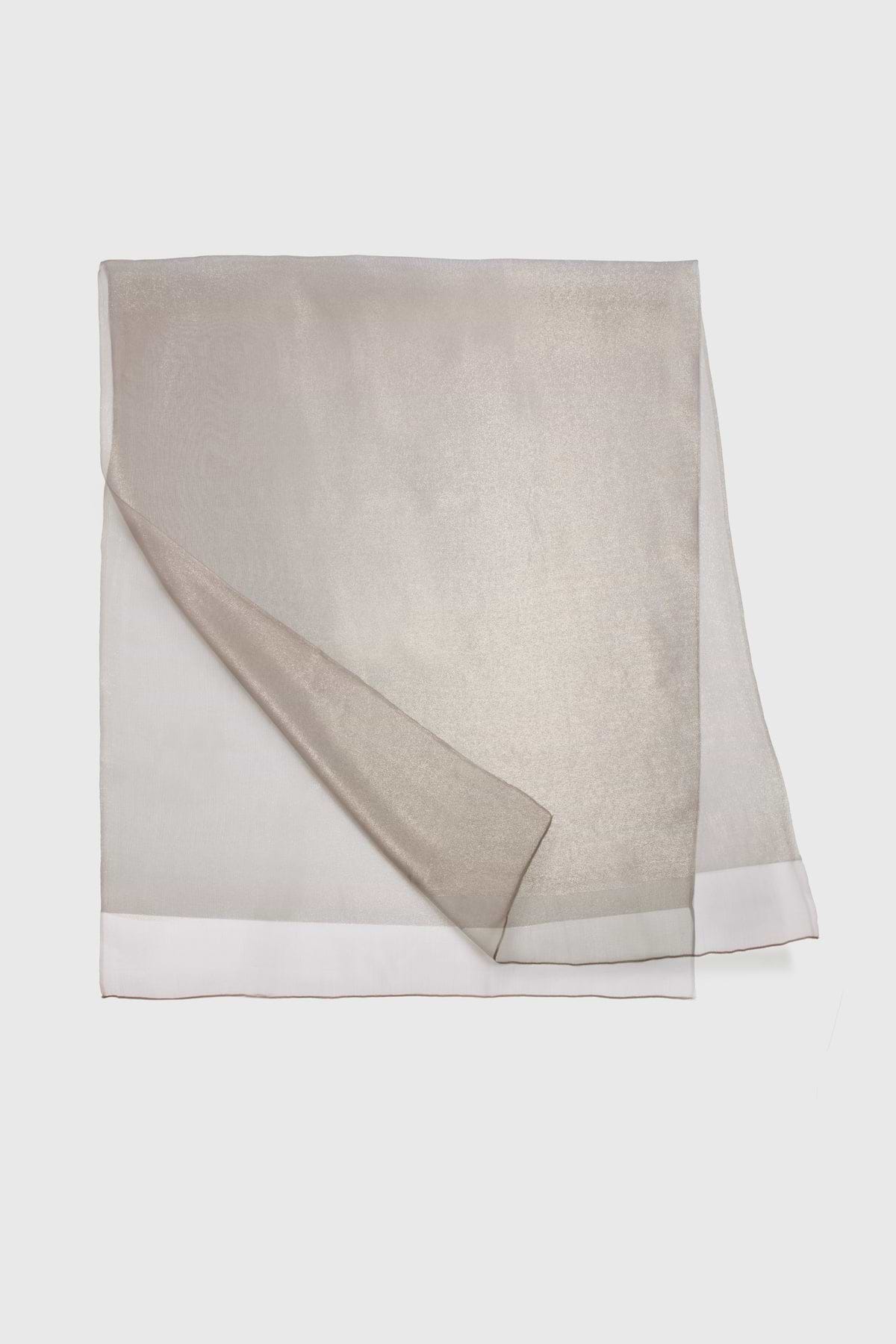 Silk Glimmer Scarf - Gold