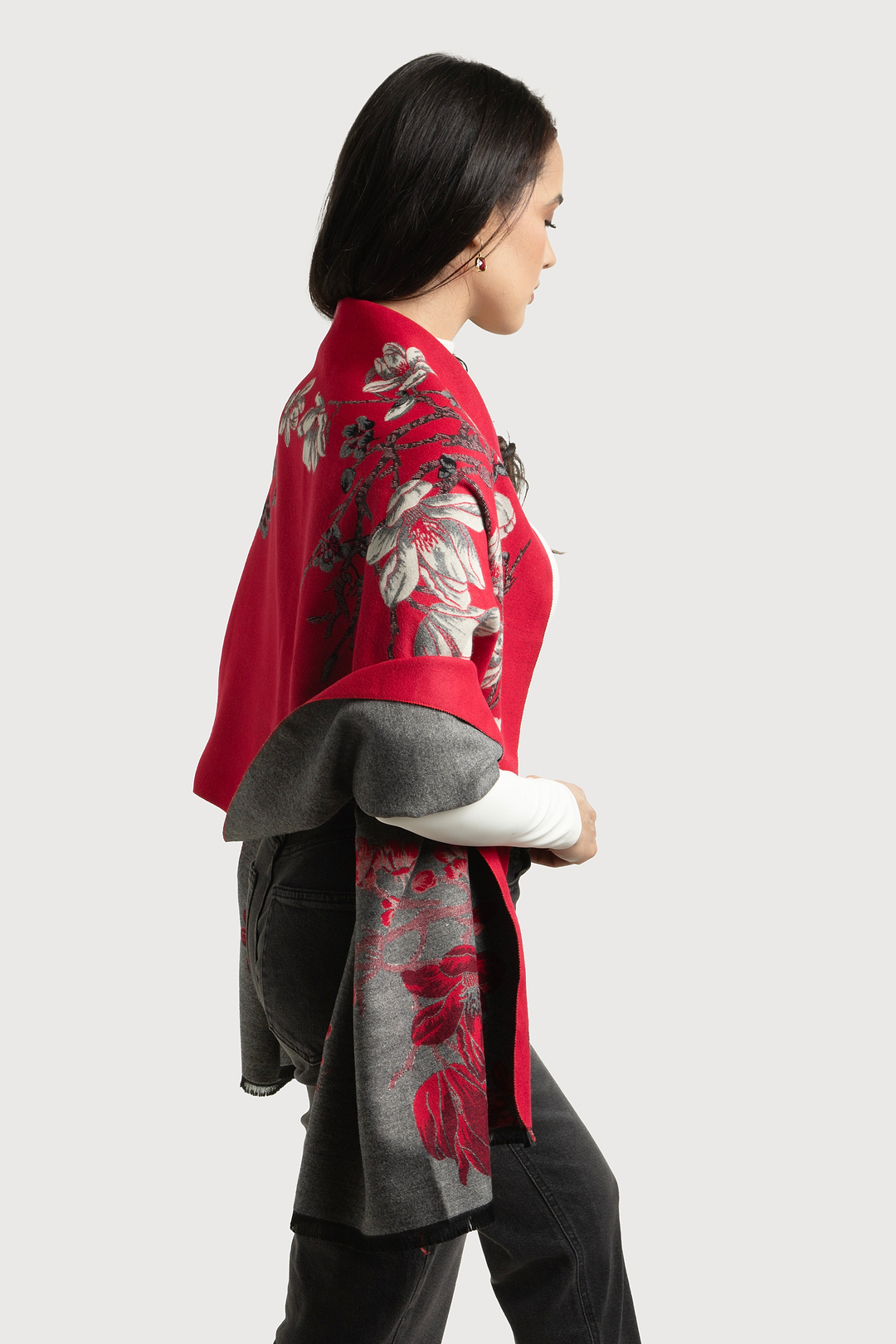 Reversible Scarf - Red