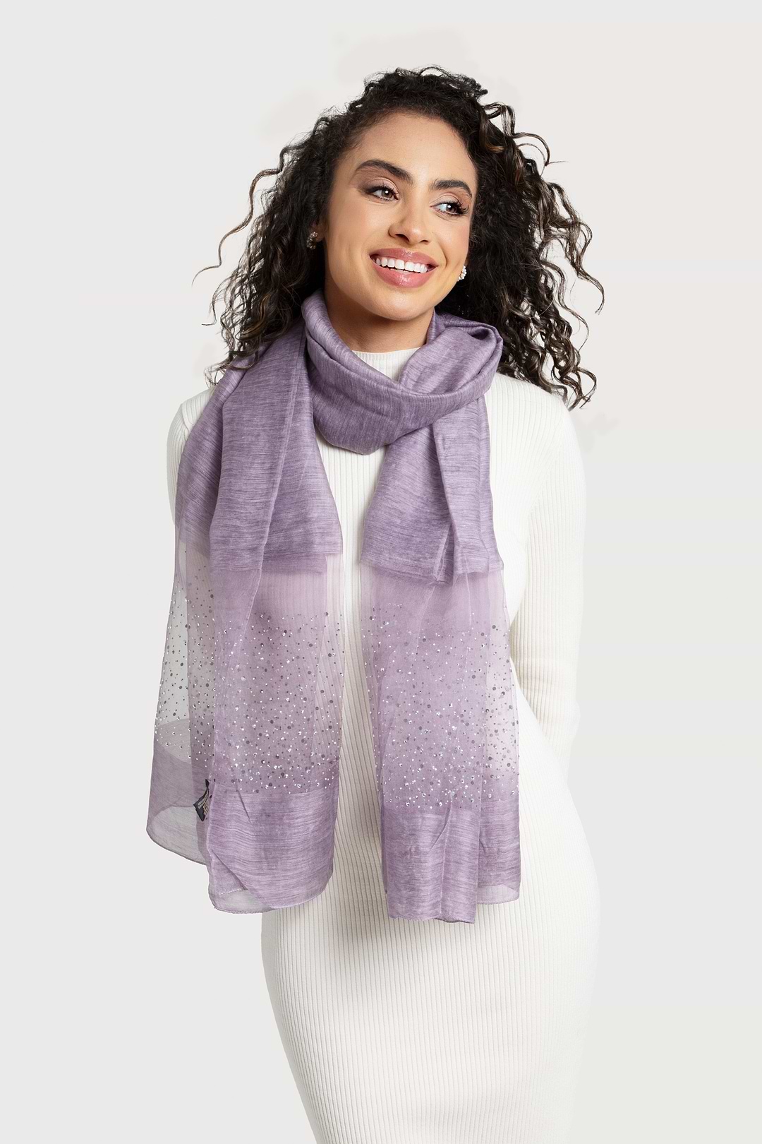 Star Gazer Scarf - Thistle