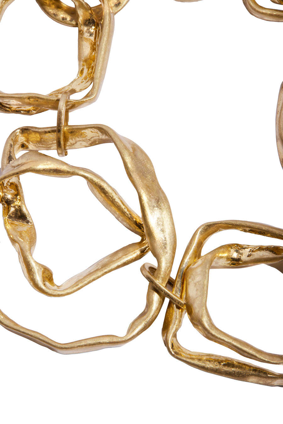 Hand Hewn Bracelet - Gold