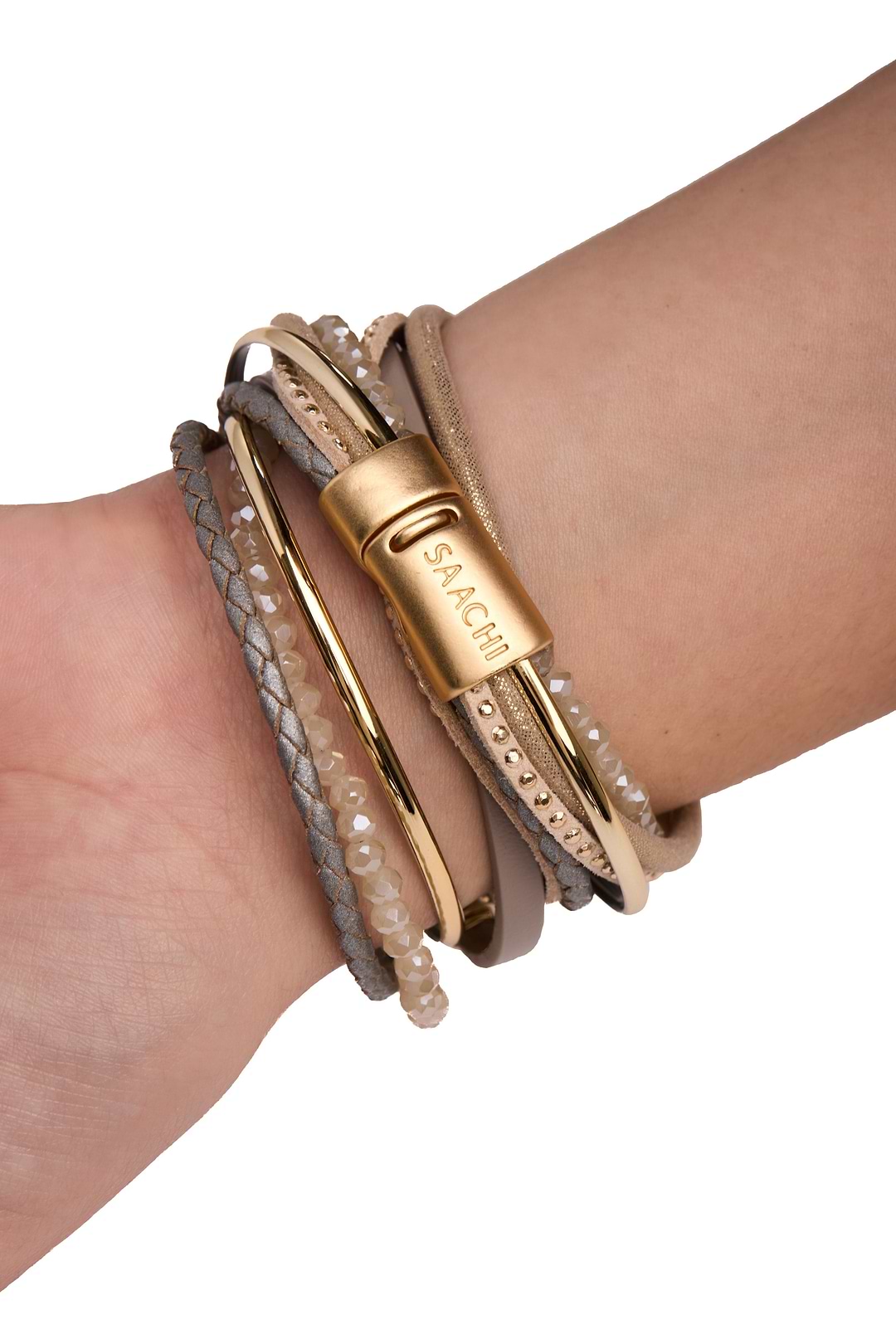 Endless Dream Double Wrap Bracelet - Dim Gray