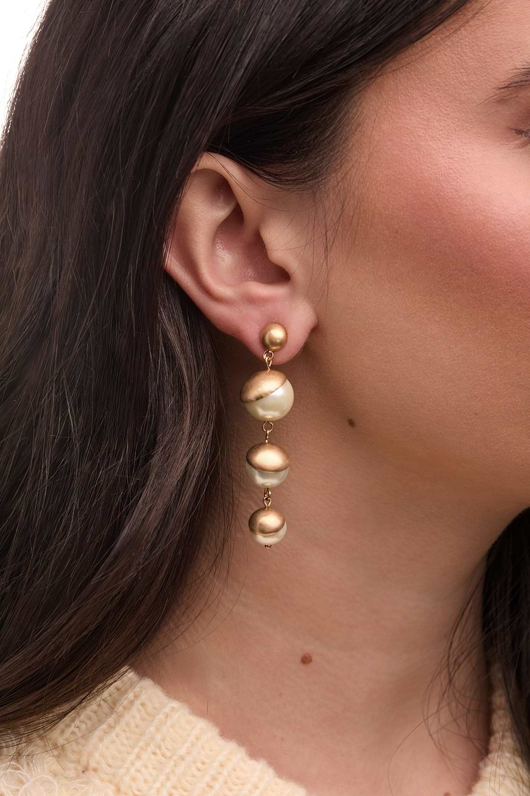 Half Moon Earring