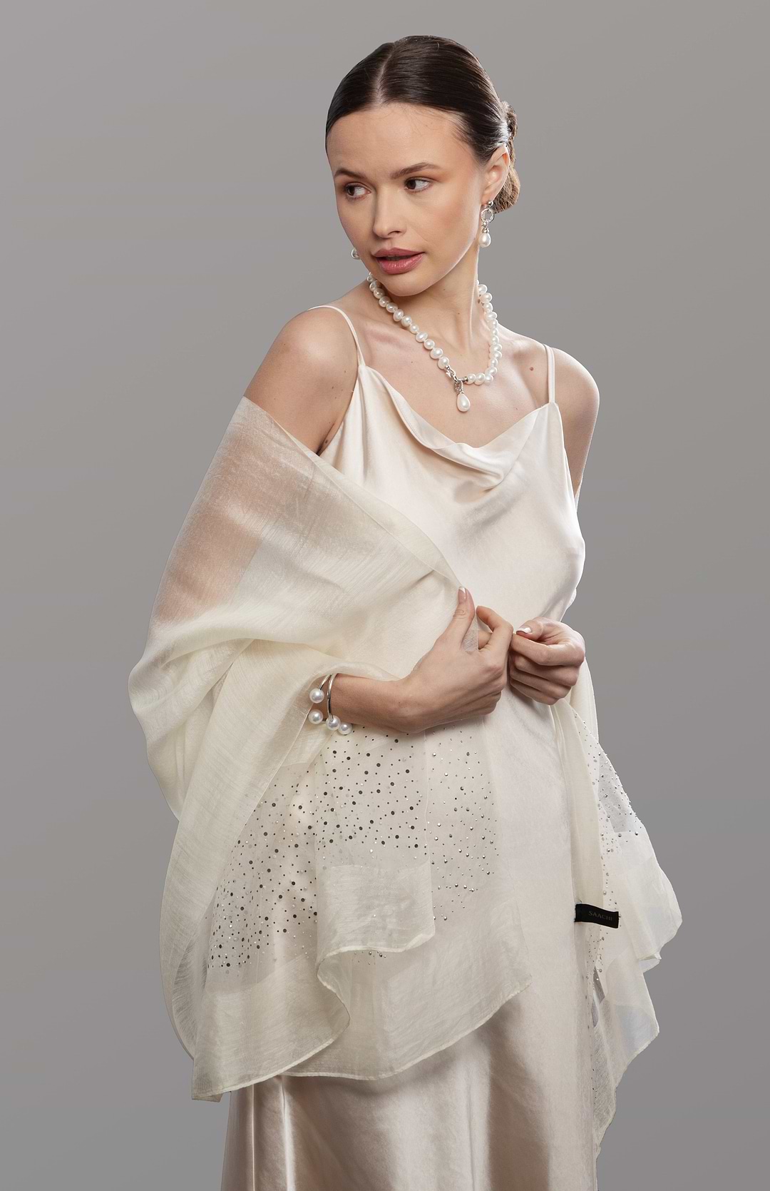 Star Gazer Scarf - Ivory