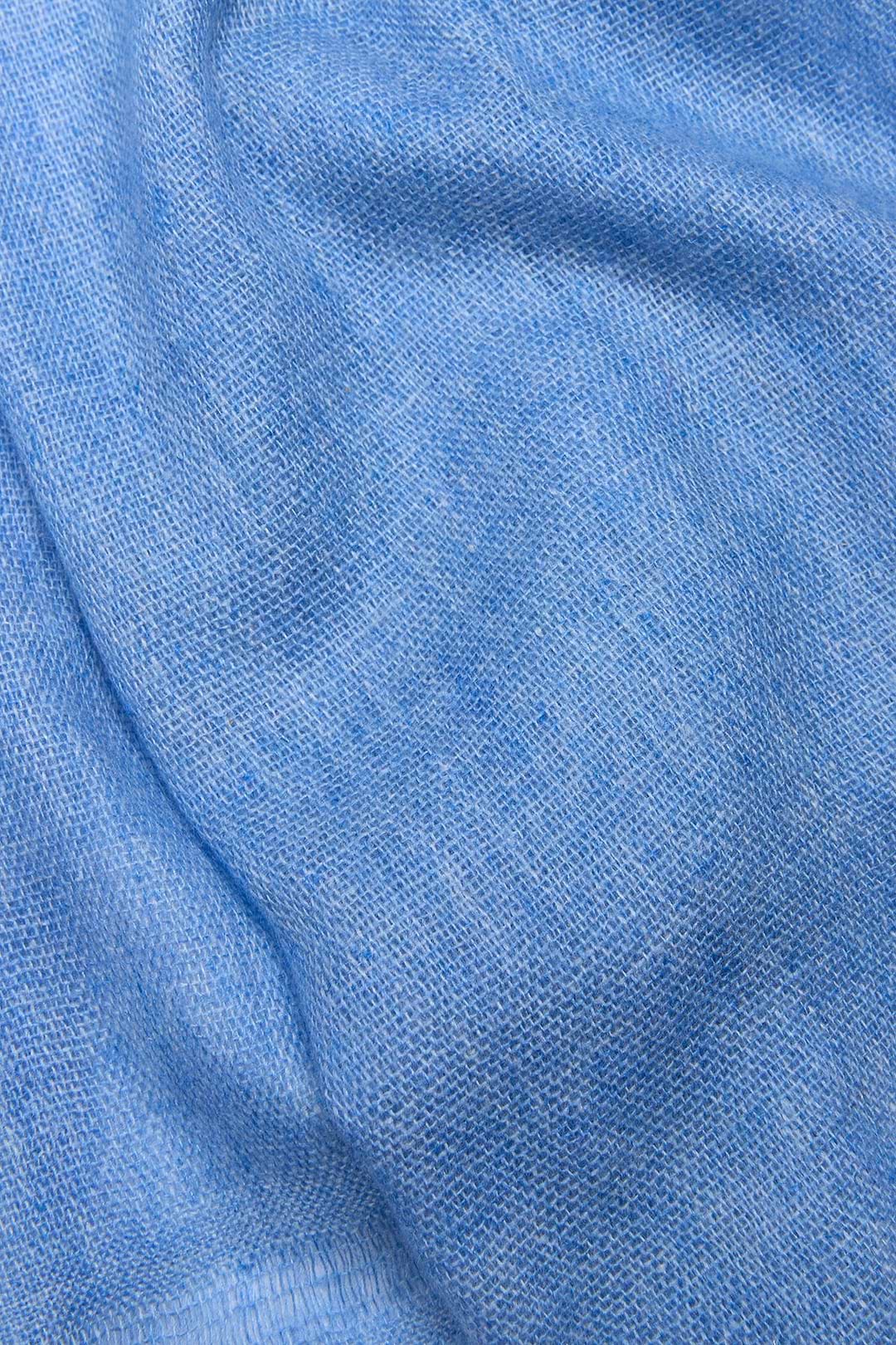 Delicate Wool Scarf light blue