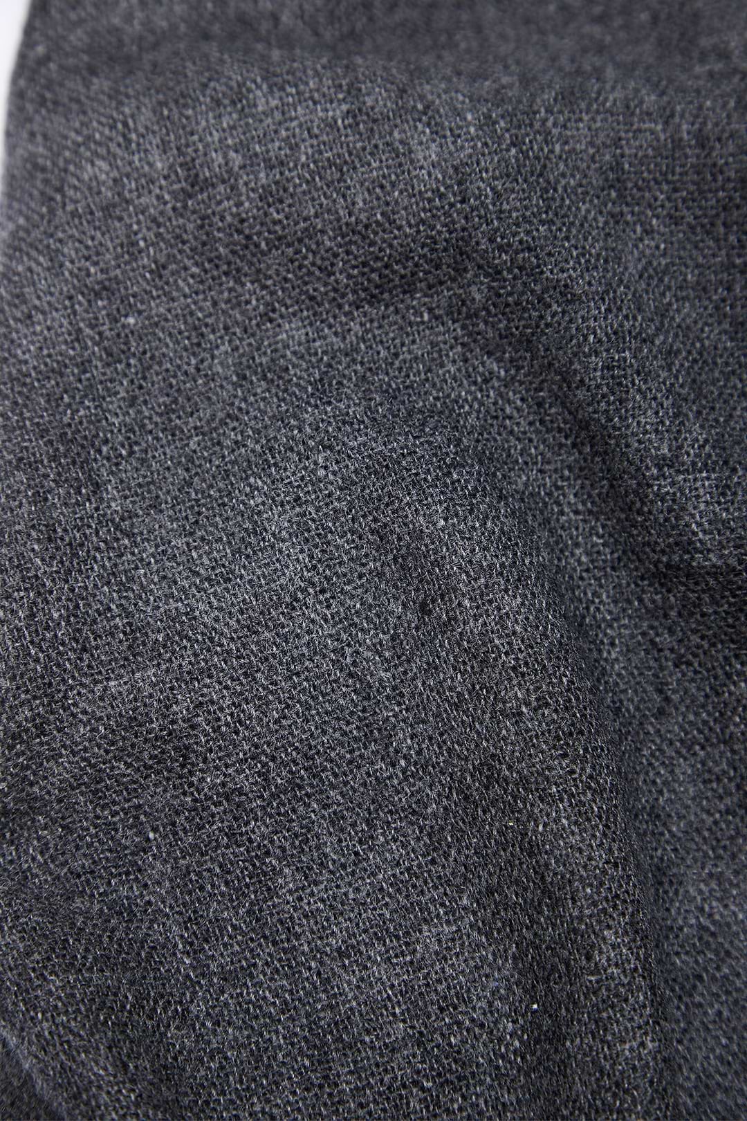 Delicate Wool Scarf dark charcoal