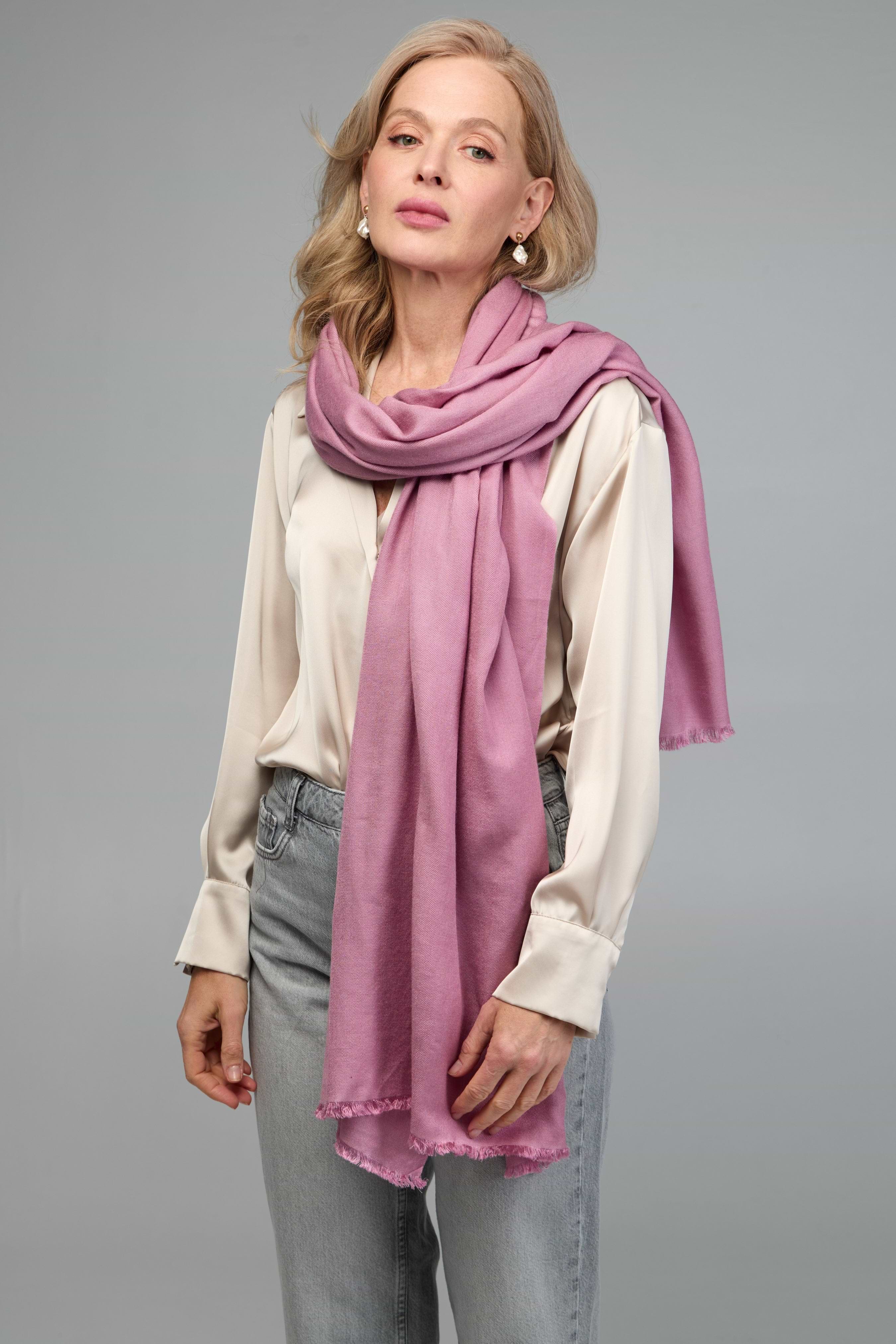 Buy Cashmere Silk Scarf | Saachistyle – SAACHI