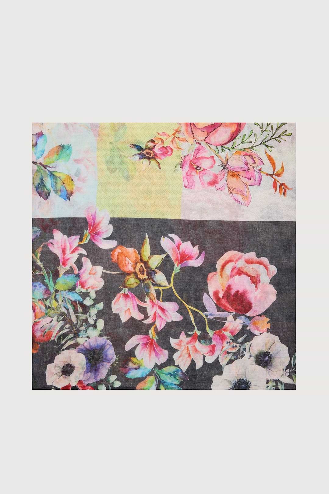 Enchanted Garden Scarf - Light Multi