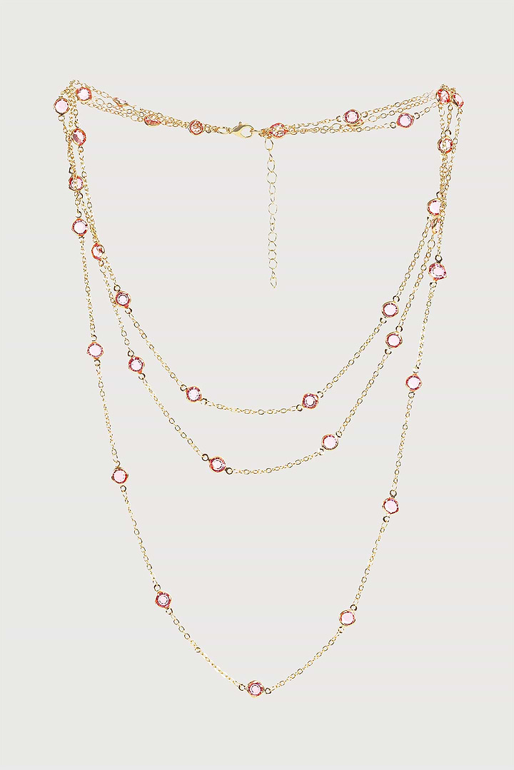 Glass 3-Layer Necklace