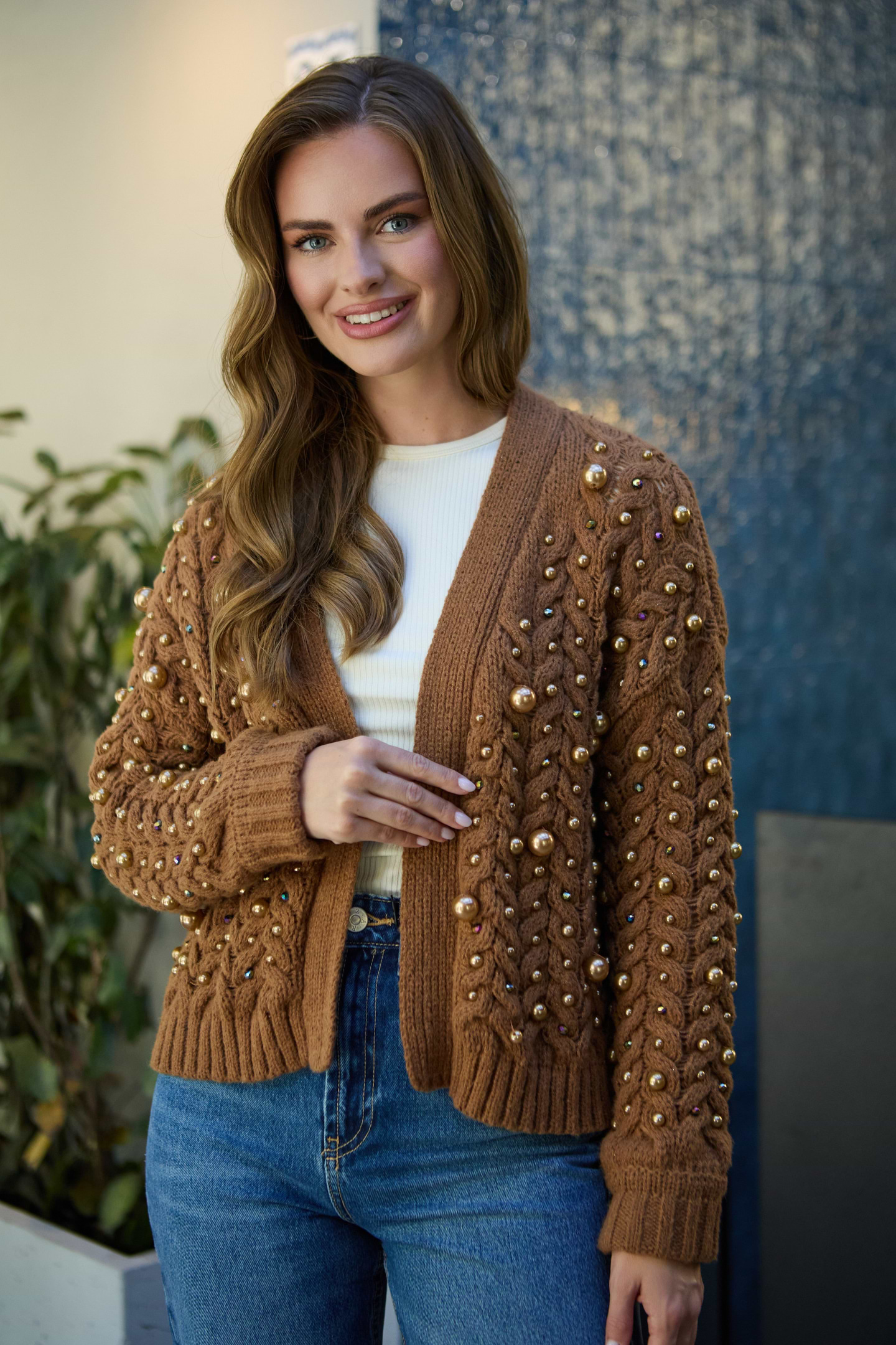 Party Pearl Cardigan