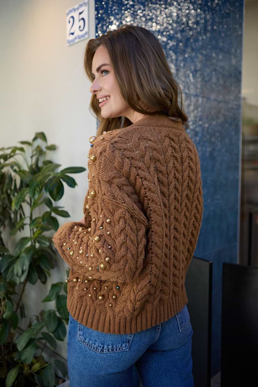 Party Pearl Cardigan