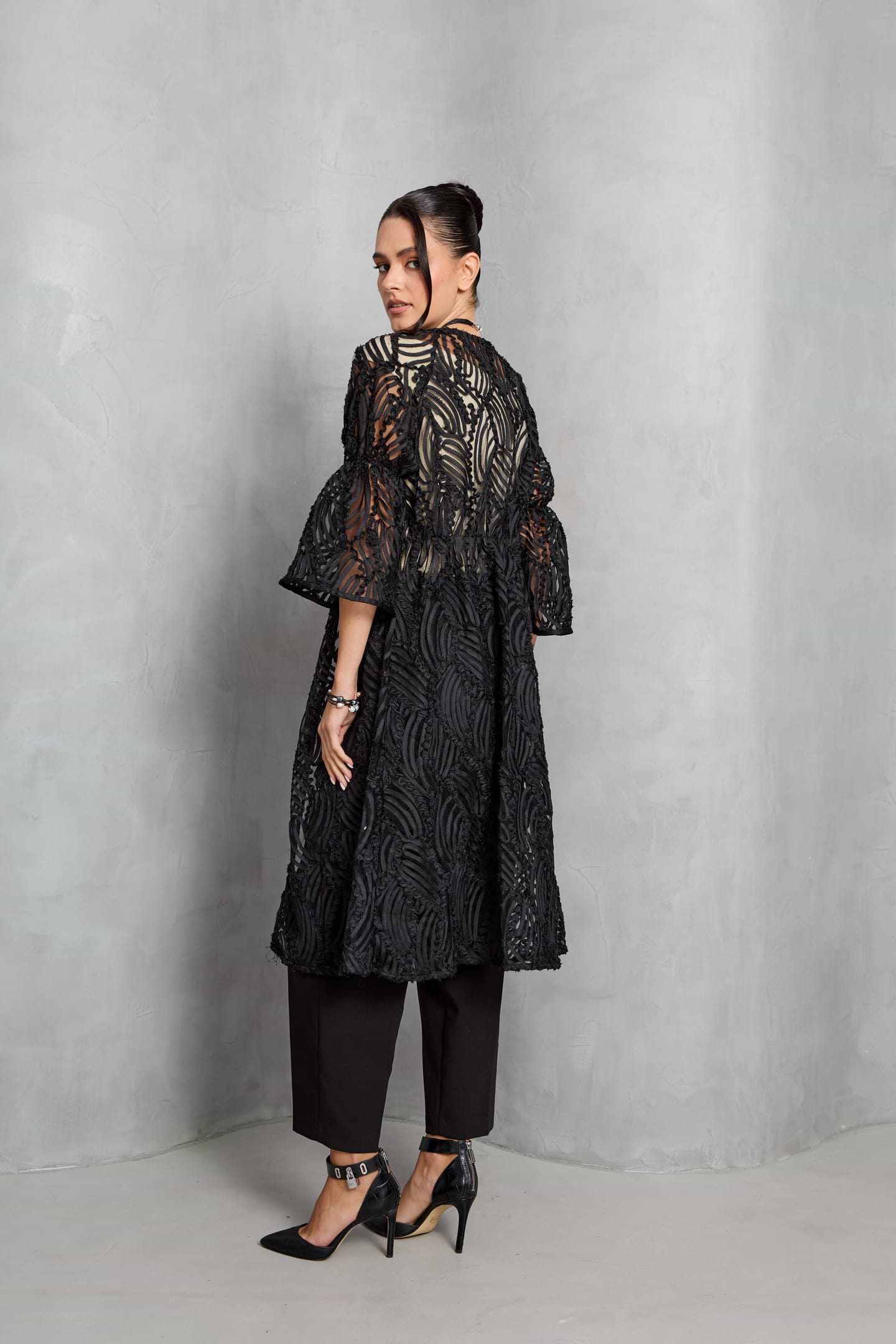 Midi Cutout Duster