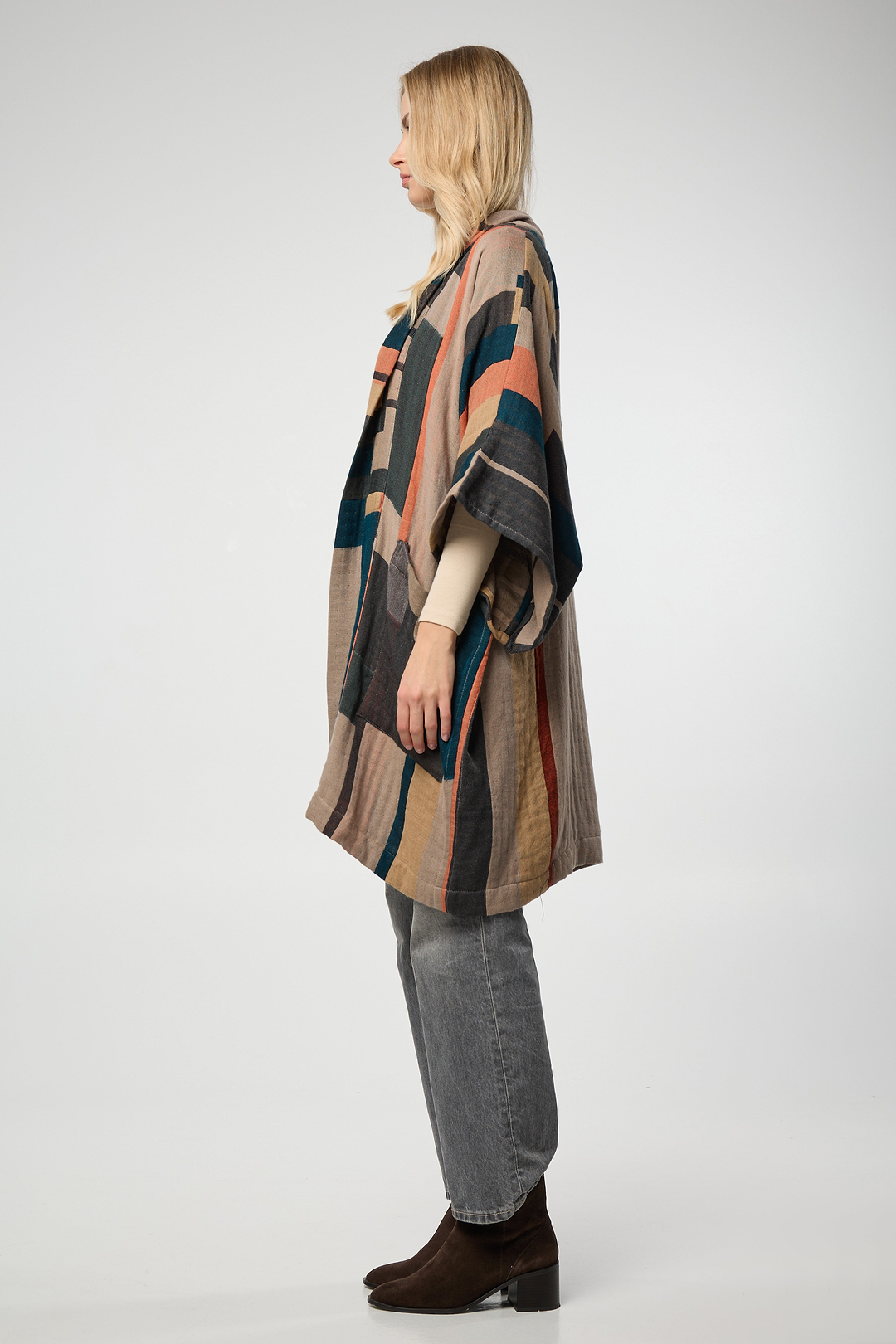 Amaira Long Jacket - Linen