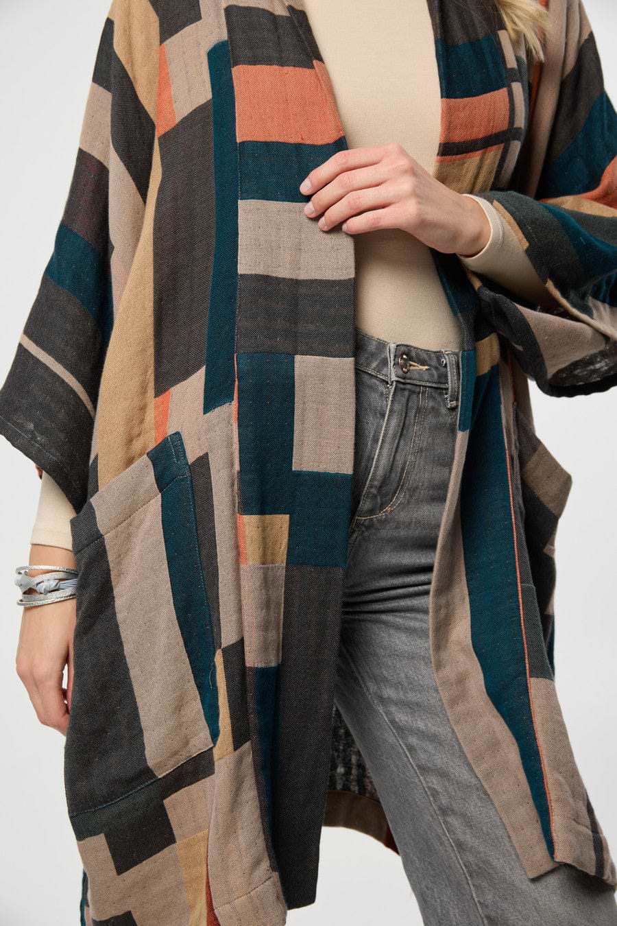 Amaira Long Jacket - Linen