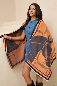 Equestrian Reversible Scarf