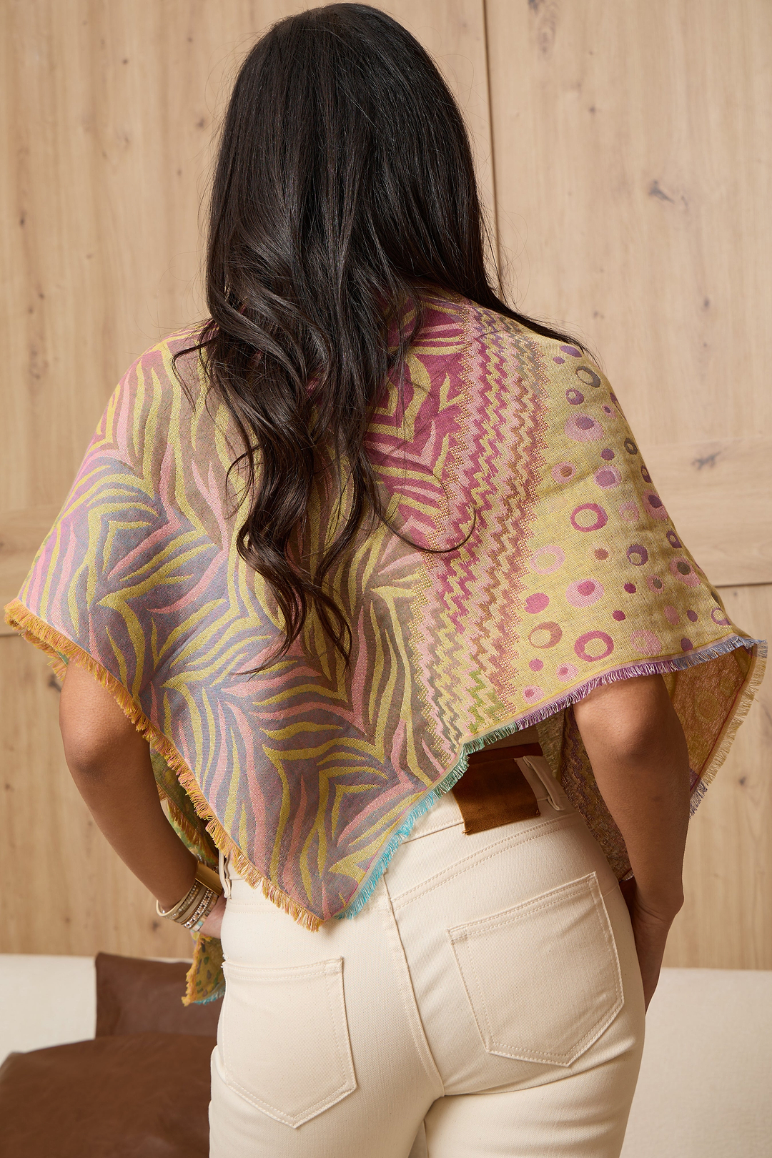 Mixed Animal Print Scarf - Multi