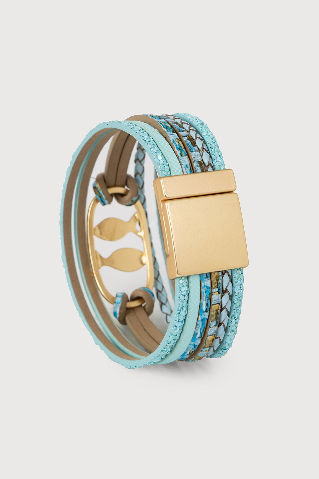 Coastal Multi Strand Bracelet - Turquoise