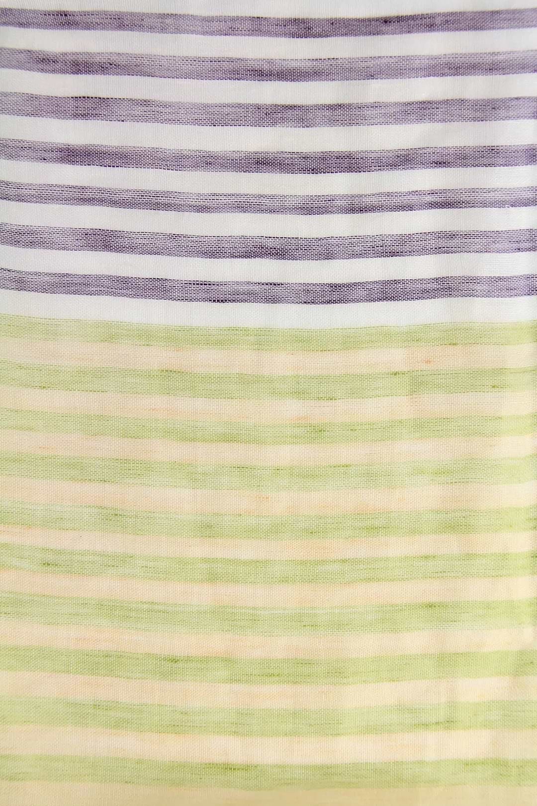 Zebra Spring Multi Stripe Scarf Light Multi