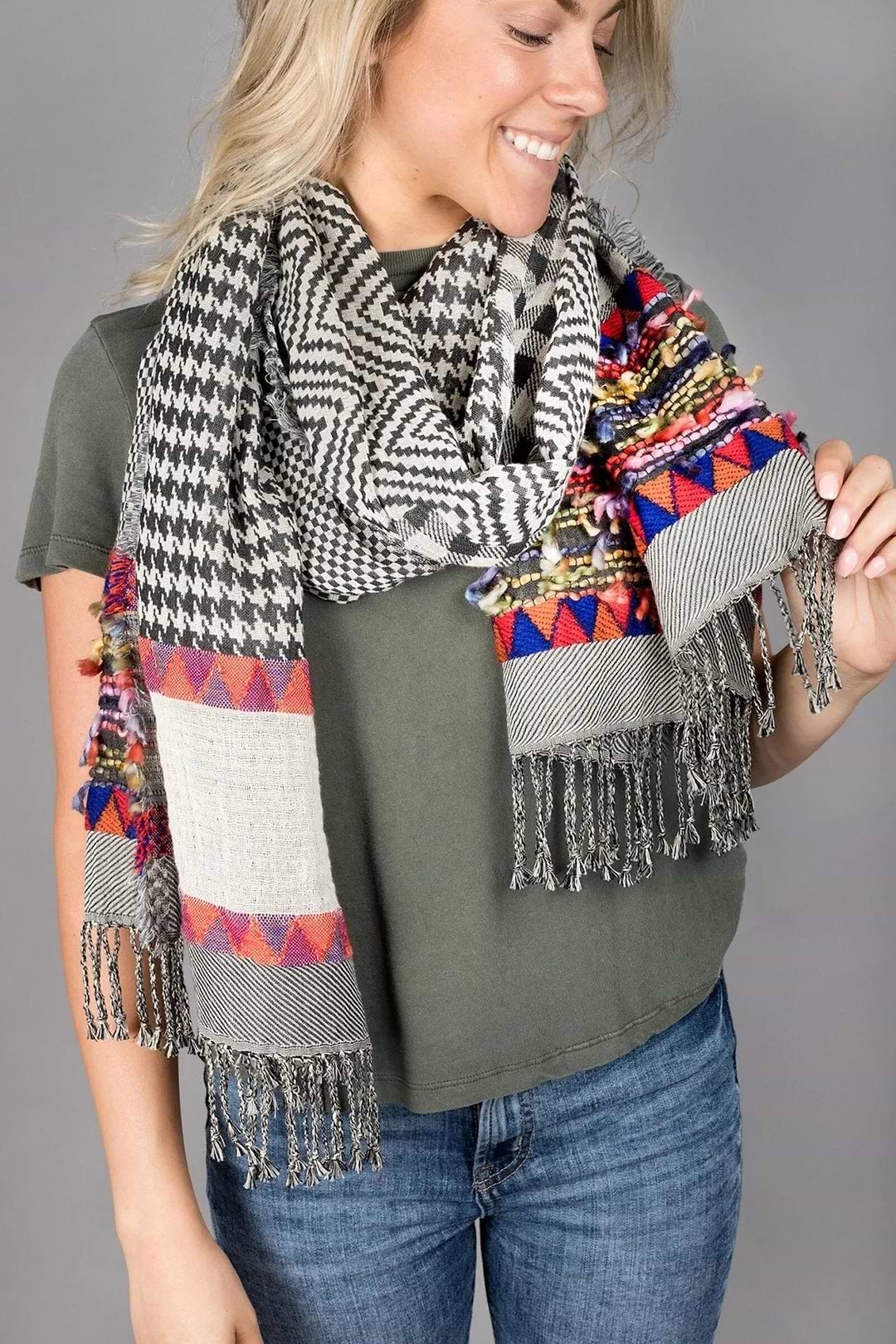 Picchu Scarf - Gray