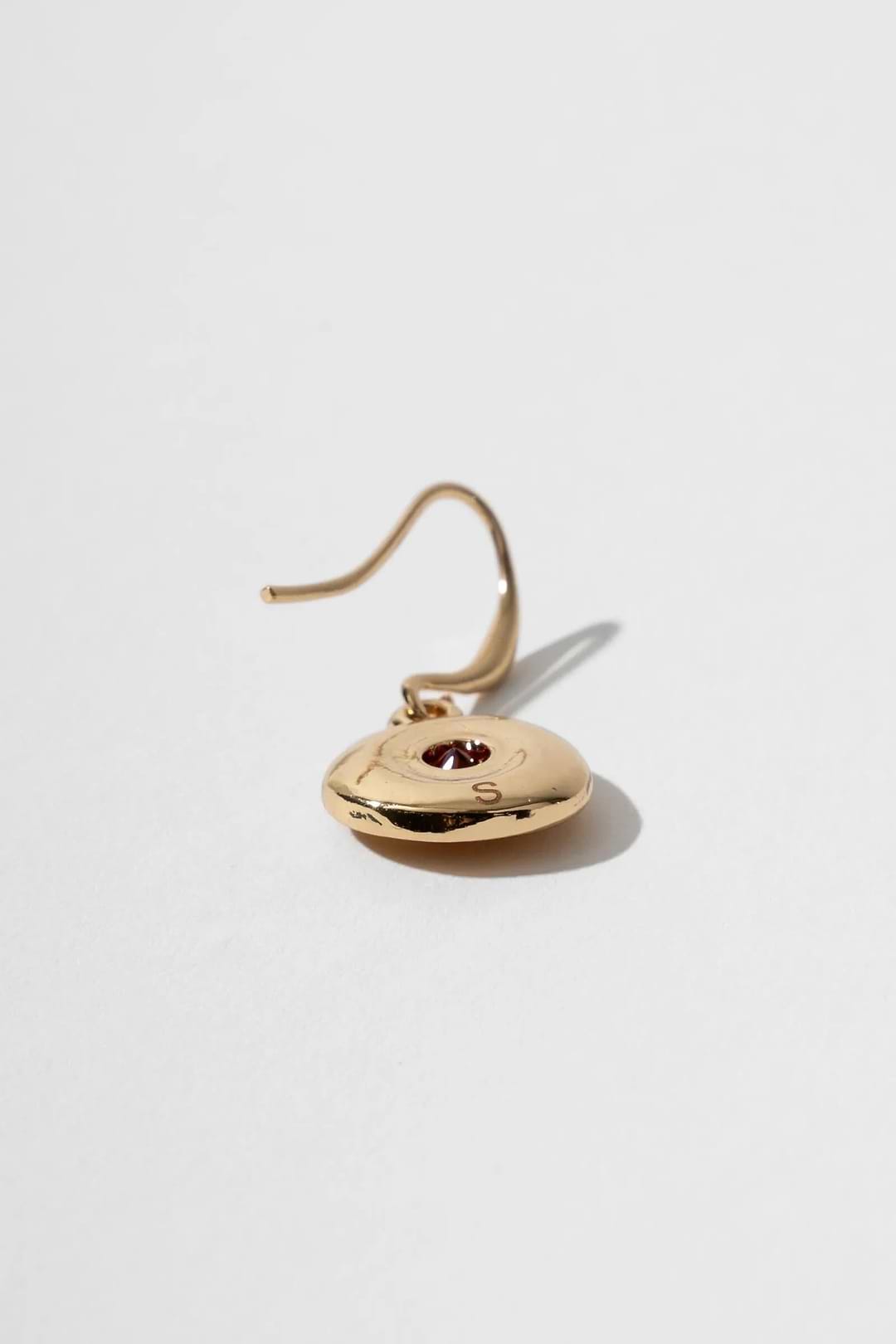 Divine Multi Charm Earrings Red