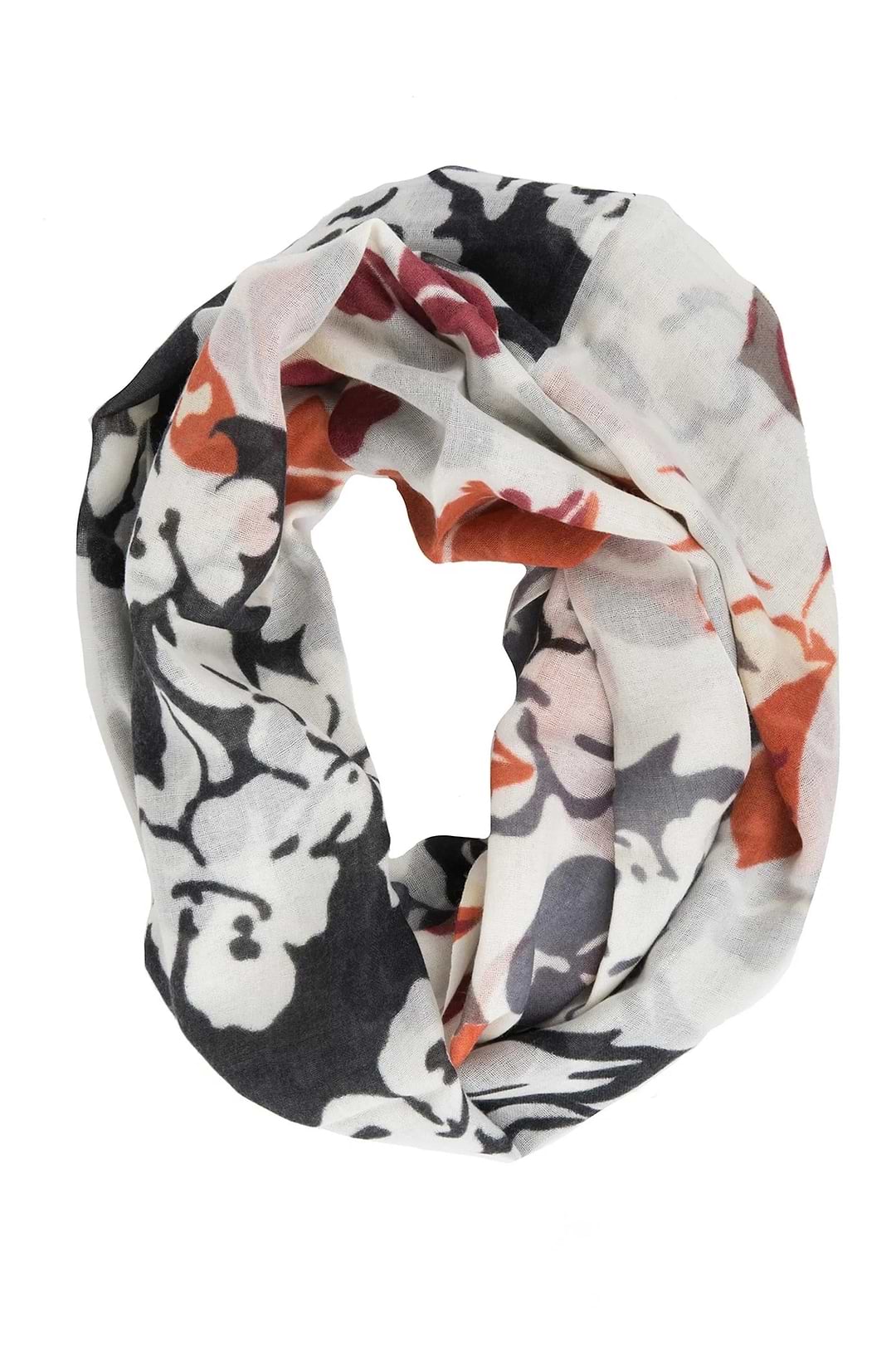 Stacked Deck Loop Scarf Dark Multi