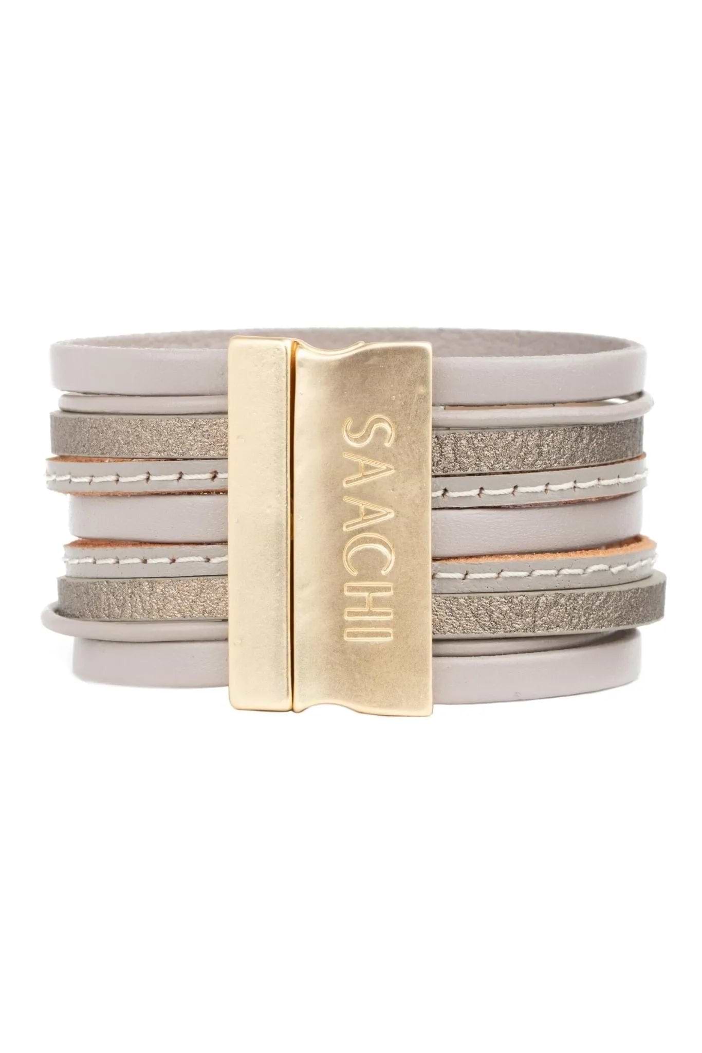 Abelia Bracelet Light Gray