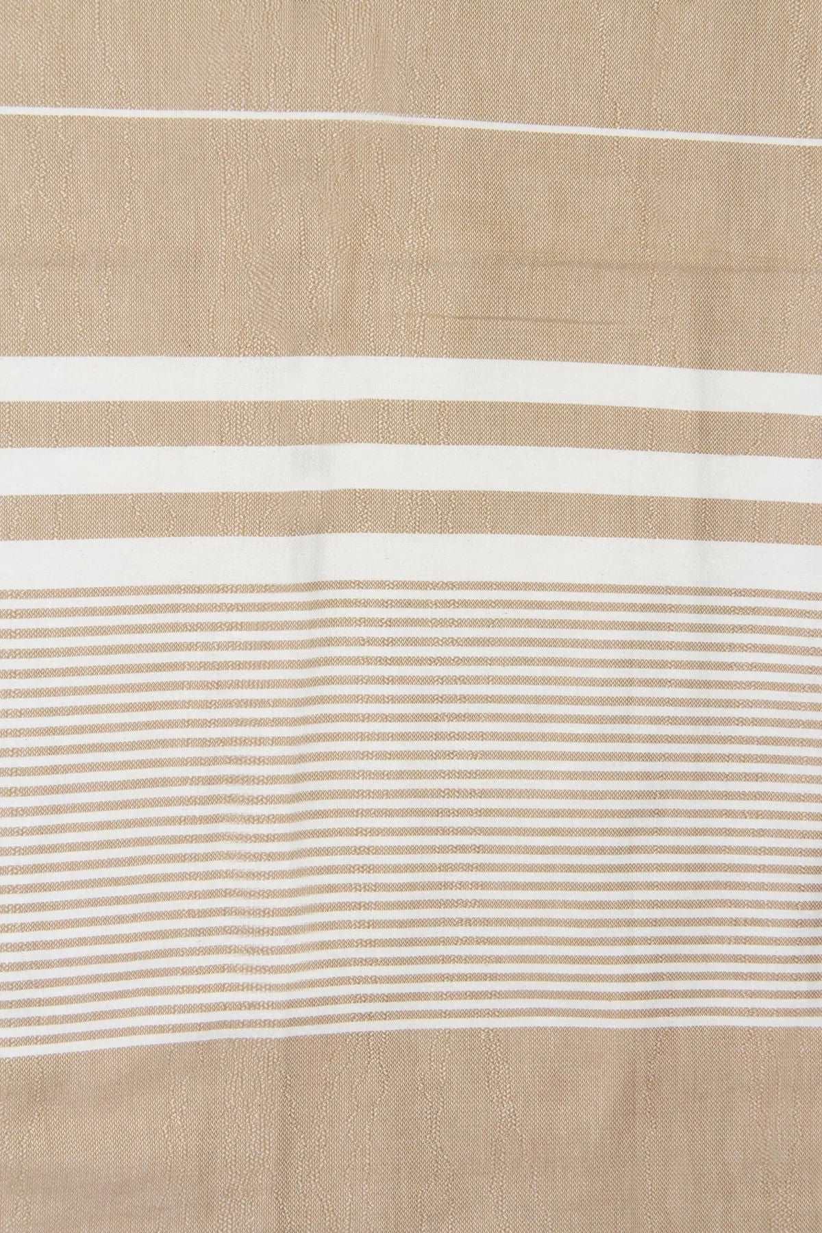 Bold Stripes Sand Towel Papayawhip