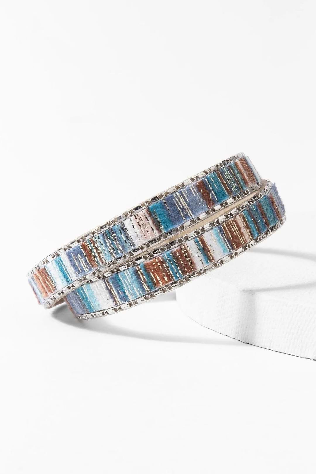 Under the Sun Wrap Bracelet Light Sky Blue