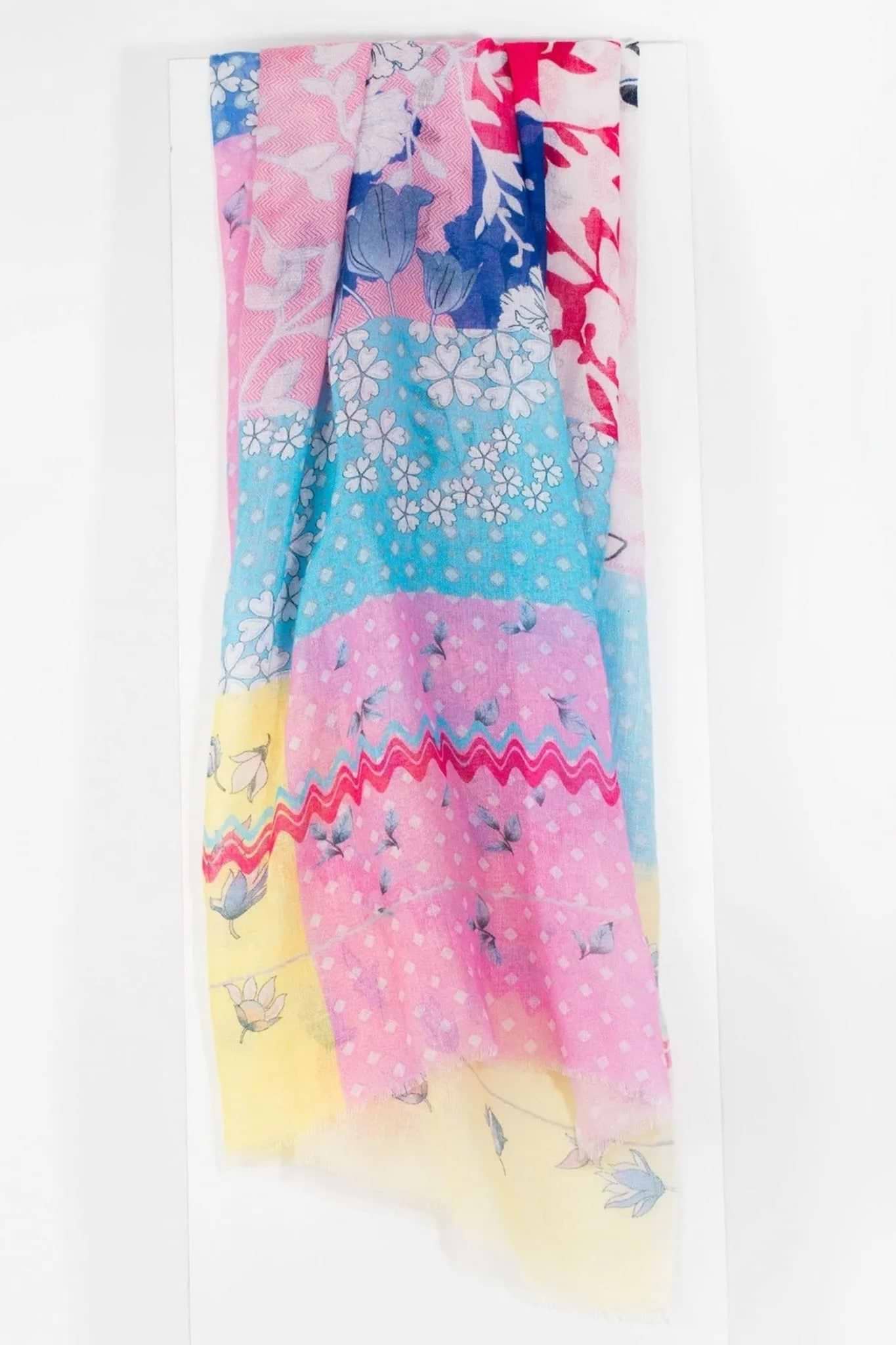 Happy Spring Scarf Light Multi